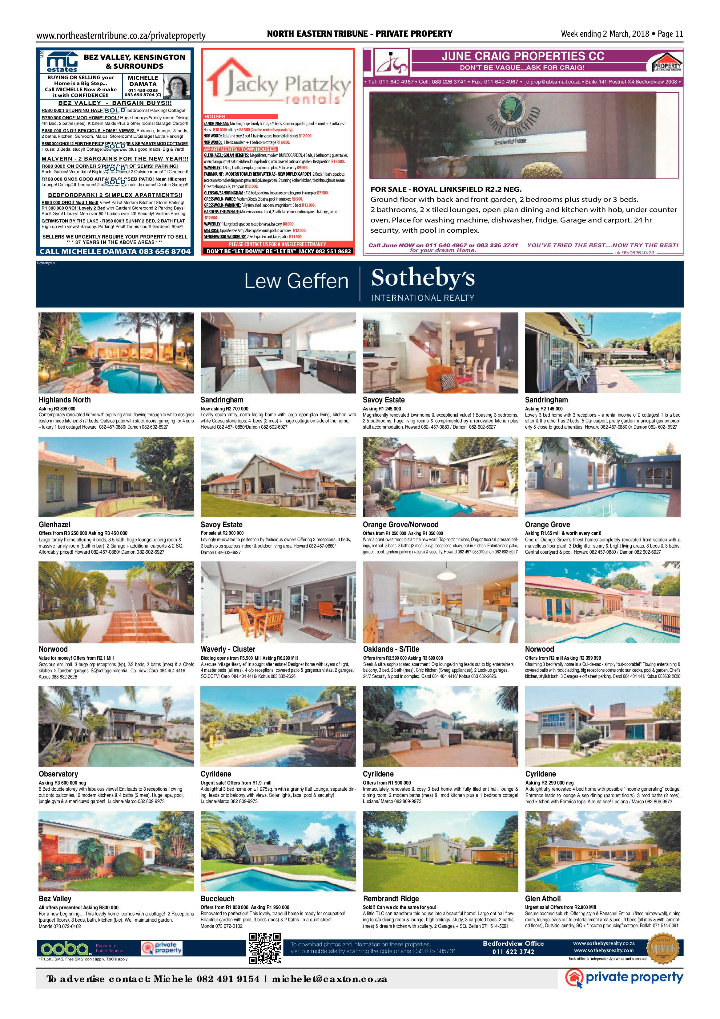 North Eastern Tribune 3 March 2018 page 11