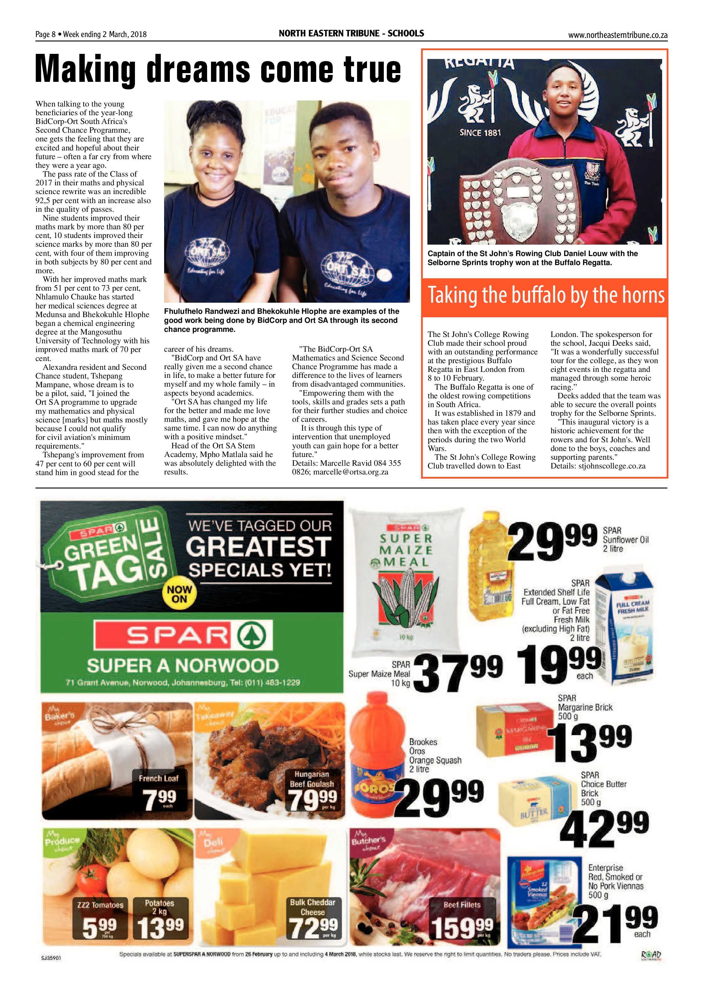 North Eastern Tribune 3 March 2018 page 8