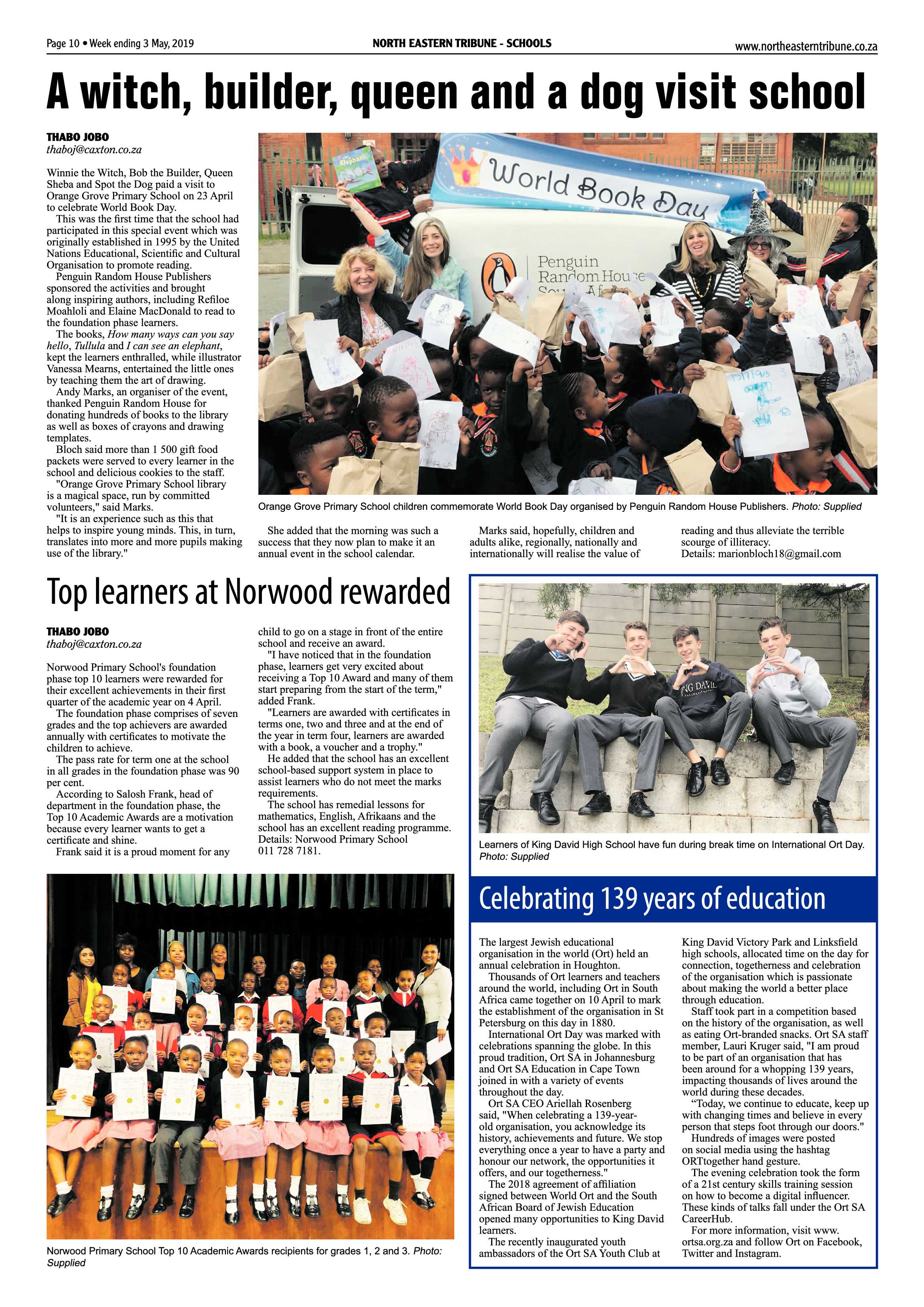 North Eastern Tribune 3 May, 2019 page 10