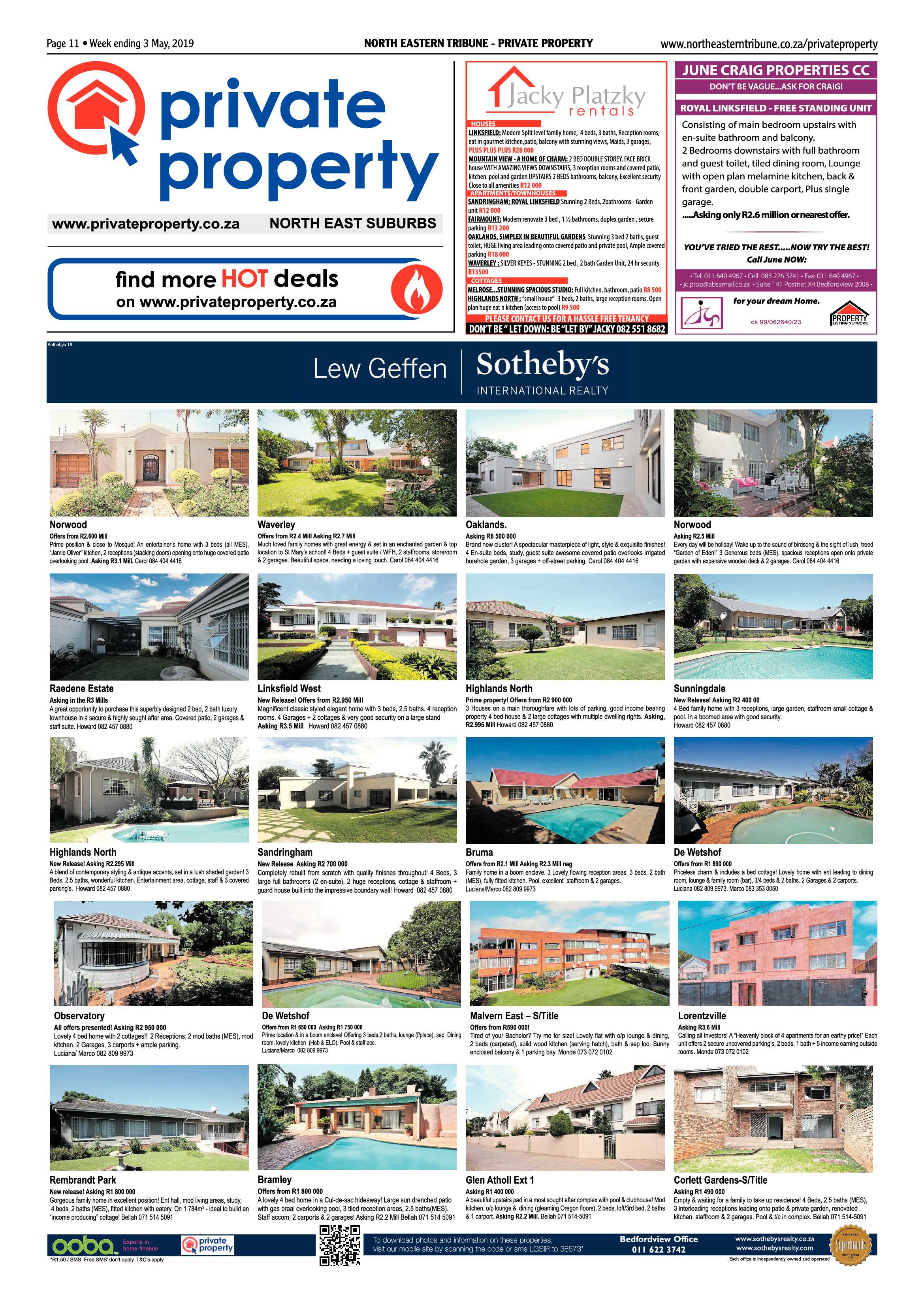North Eastern Tribune 3 May, 2019 page 11