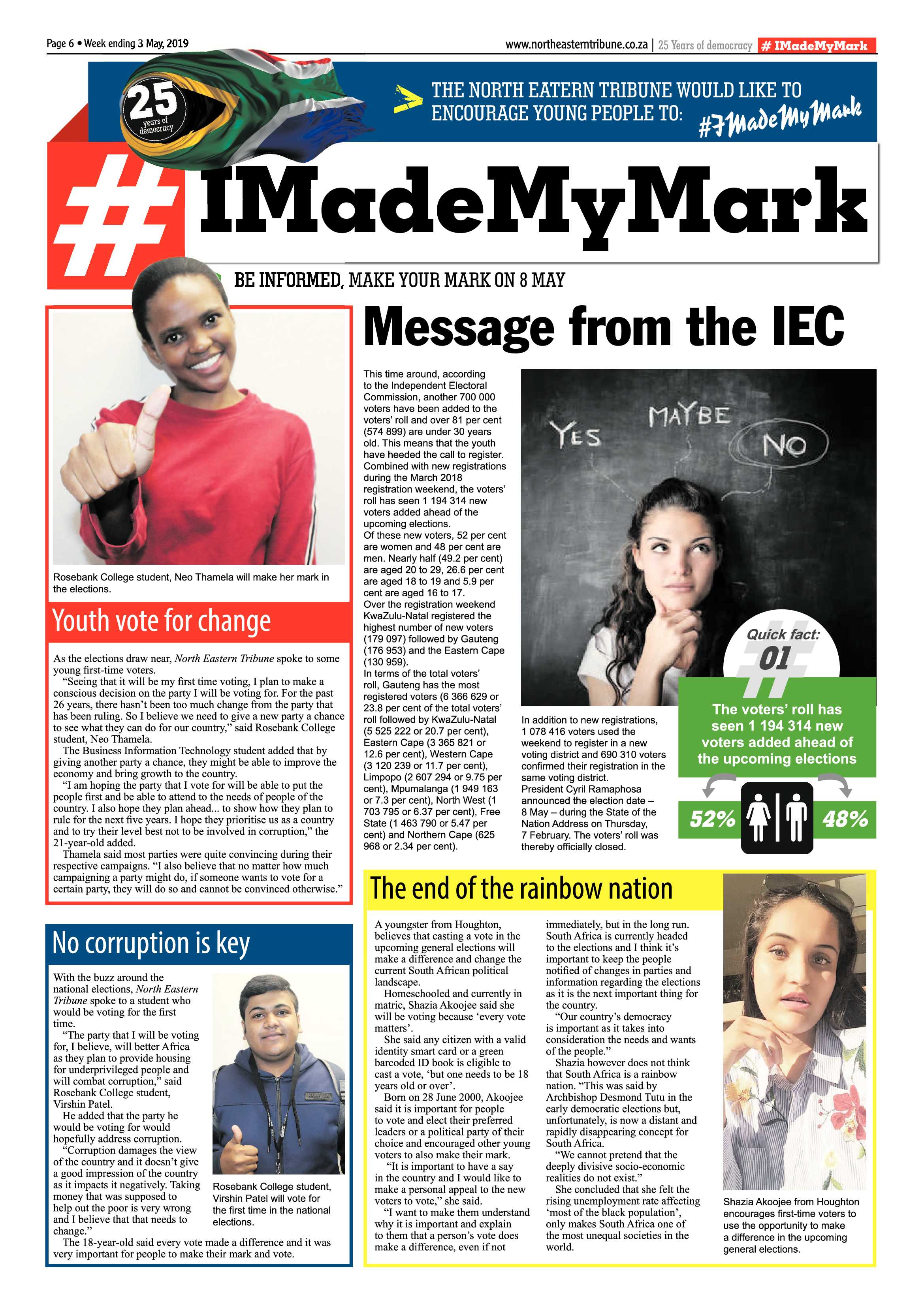 North Eastern Tribune 3 May, 2019 page 6