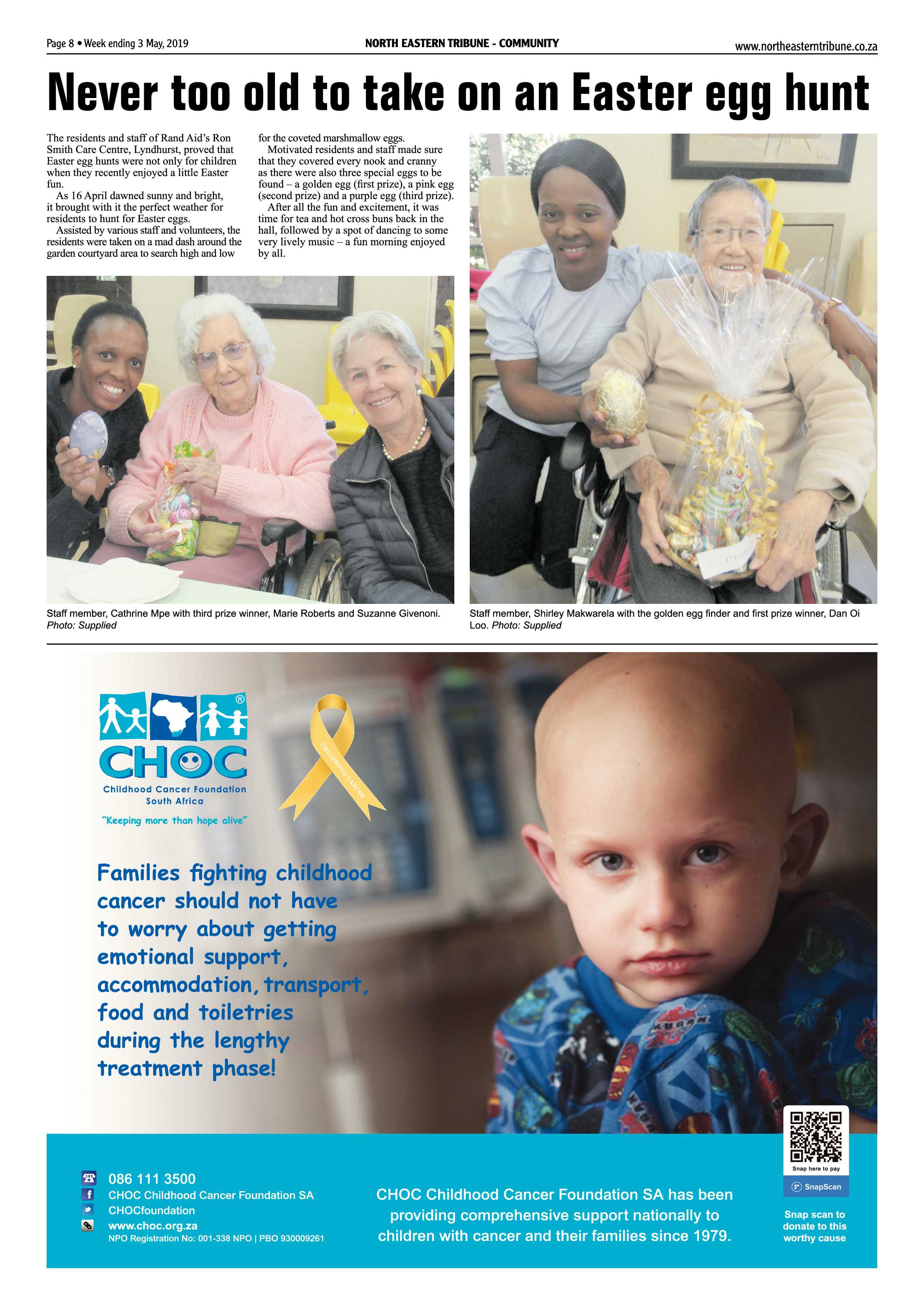 North Eastern Tribune 3 May, 2019 page 8