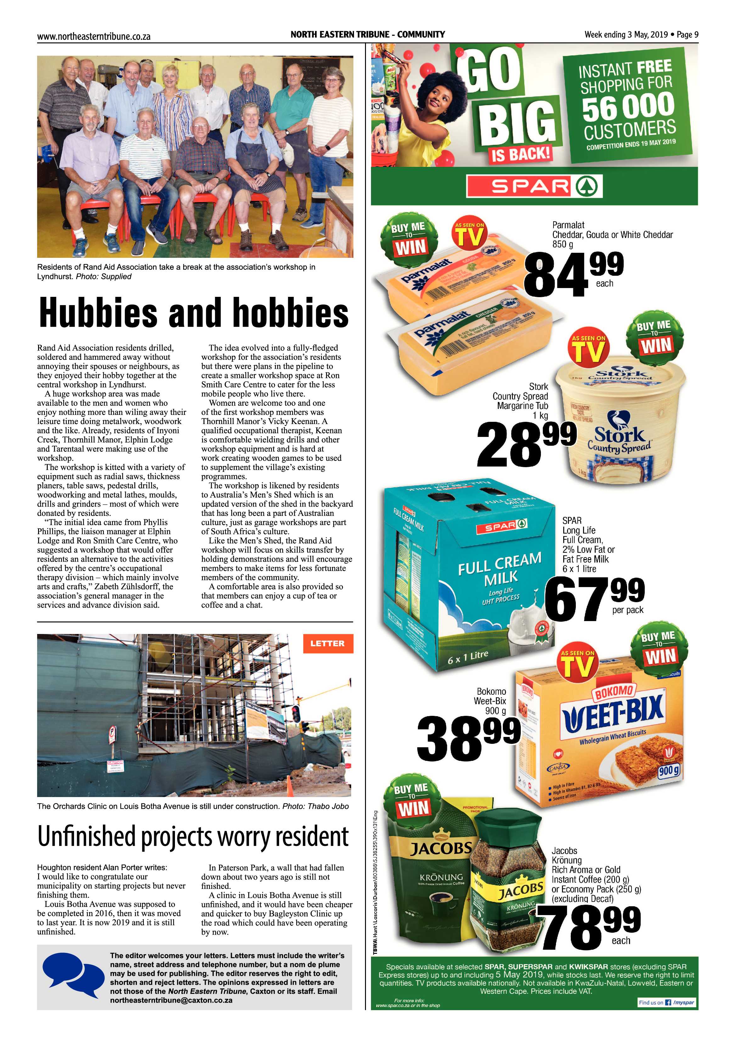 North Eastern Tribune 3 May, 2019 page 9