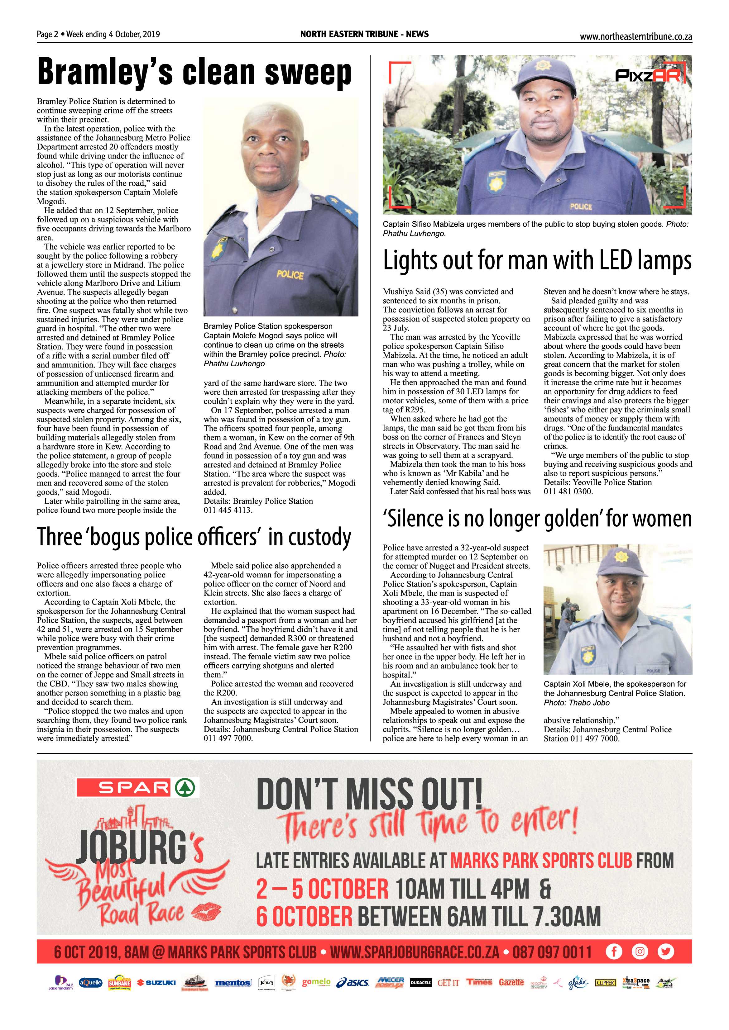 North Eastern Tribune 4 October, 2019 page 2