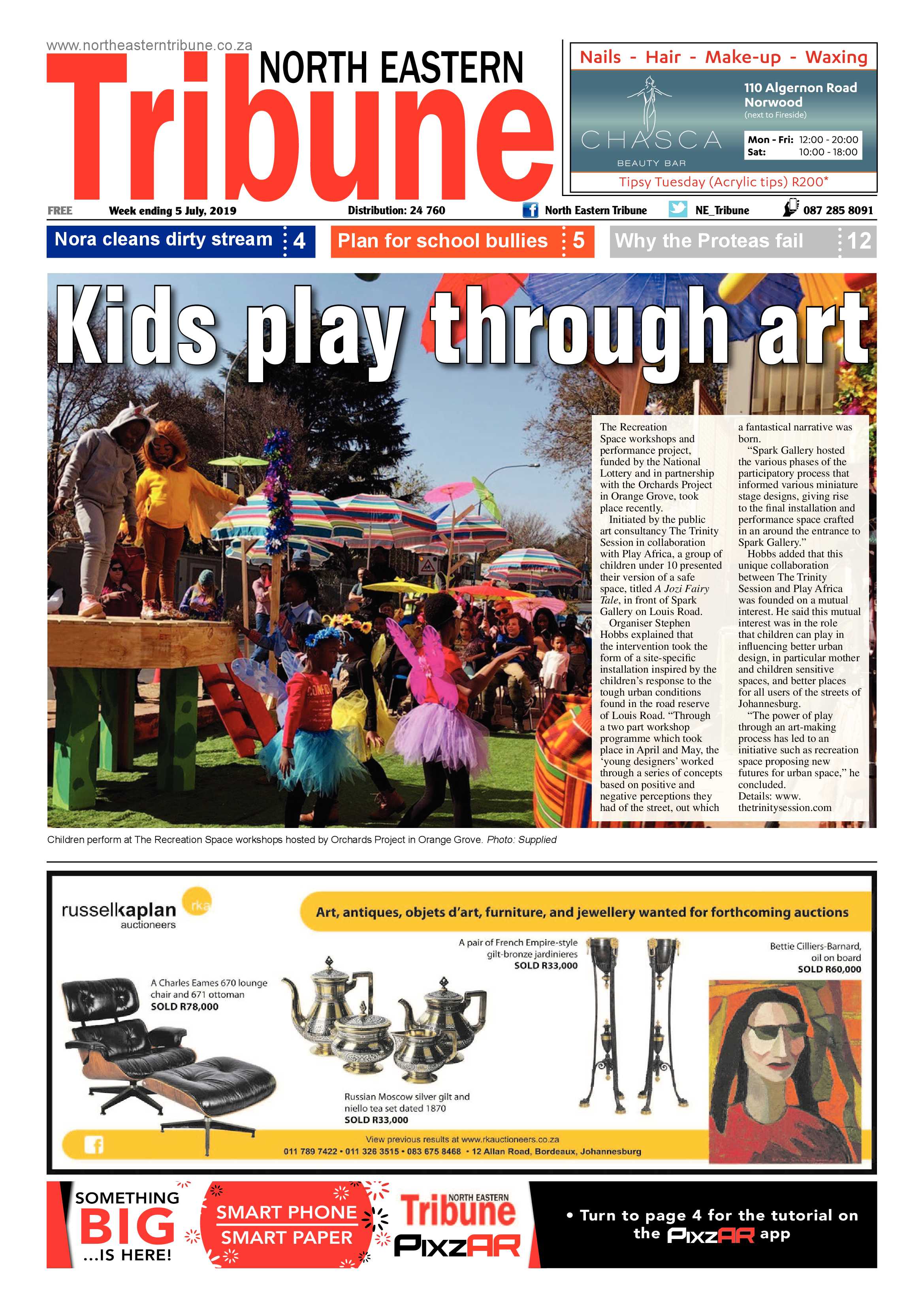 North Eastern Tribune 5 July, 2019 page 1