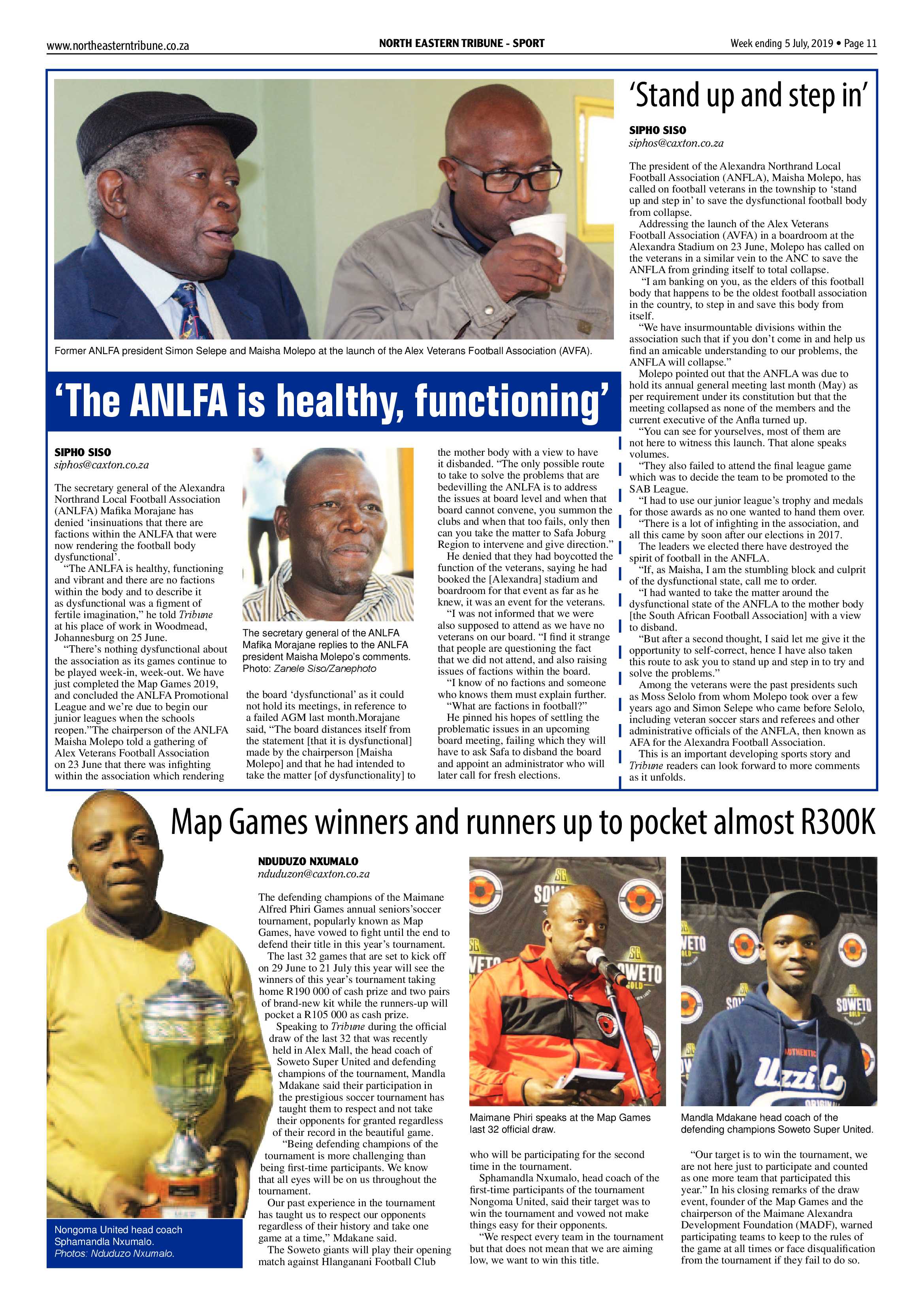 North Eastern Tribune 5 July, 2019 page 11