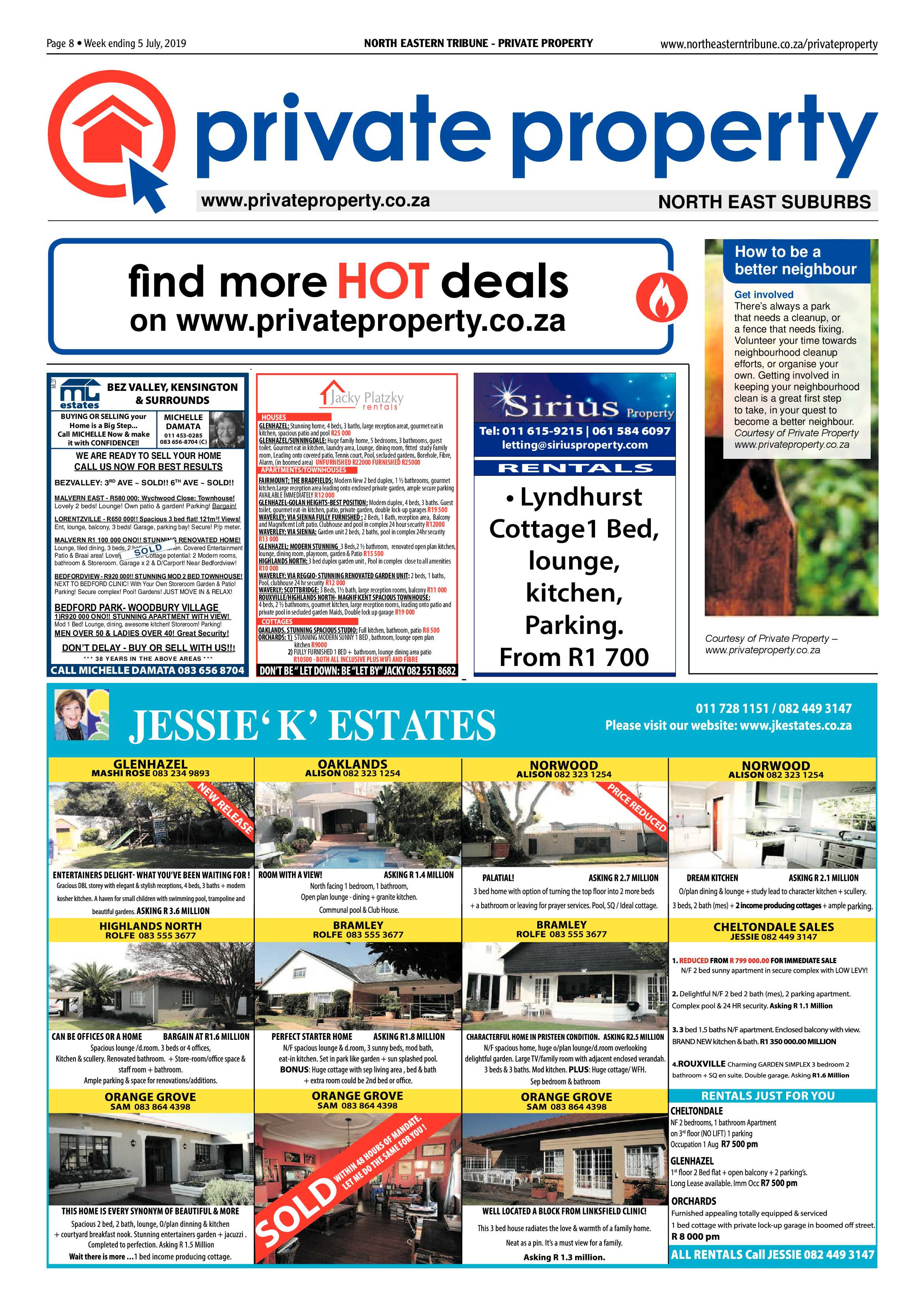 North Eastern Tribune 5 July, 2019 page 8