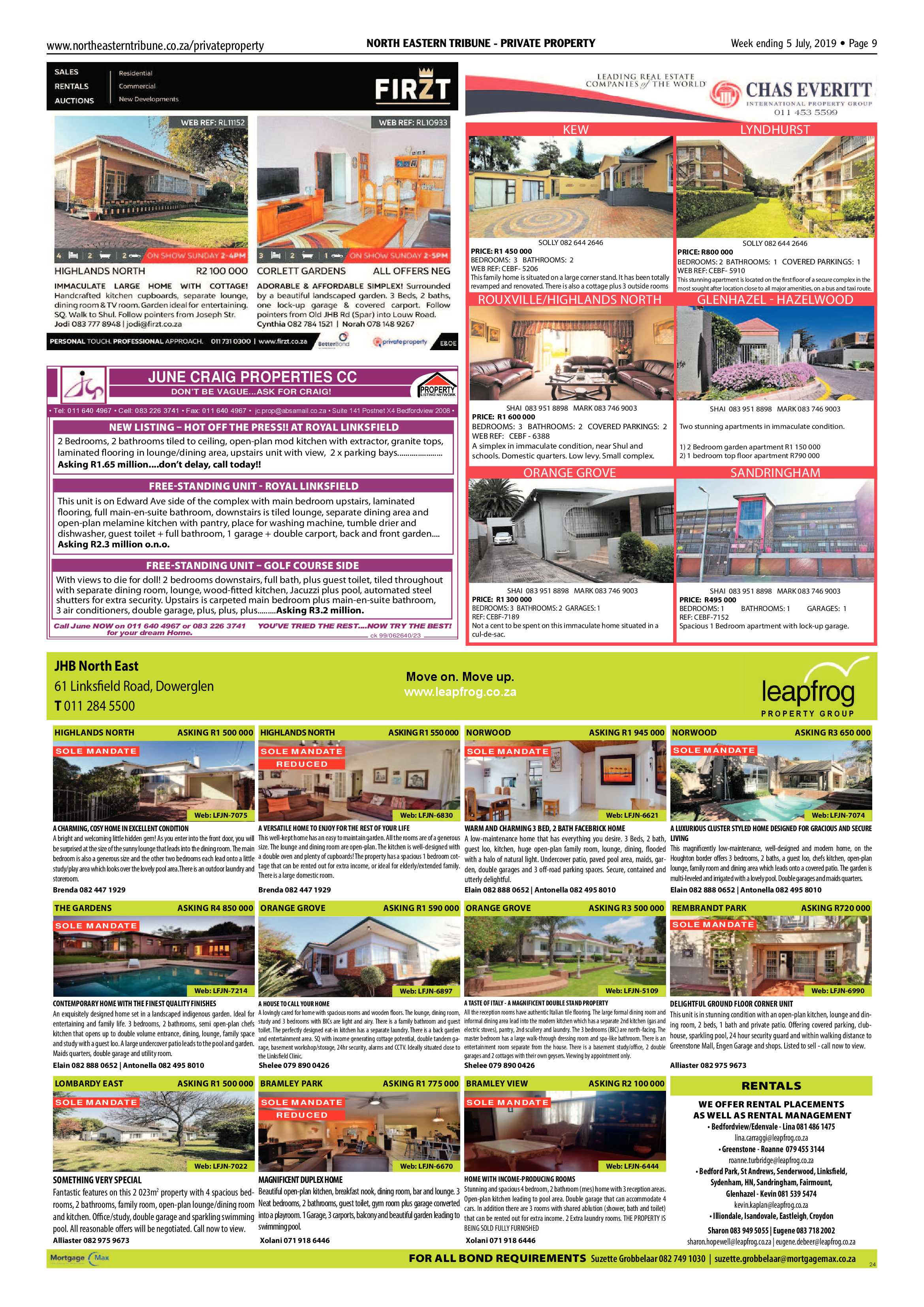 North Eastern Tribune 5 July, 2019 page 9