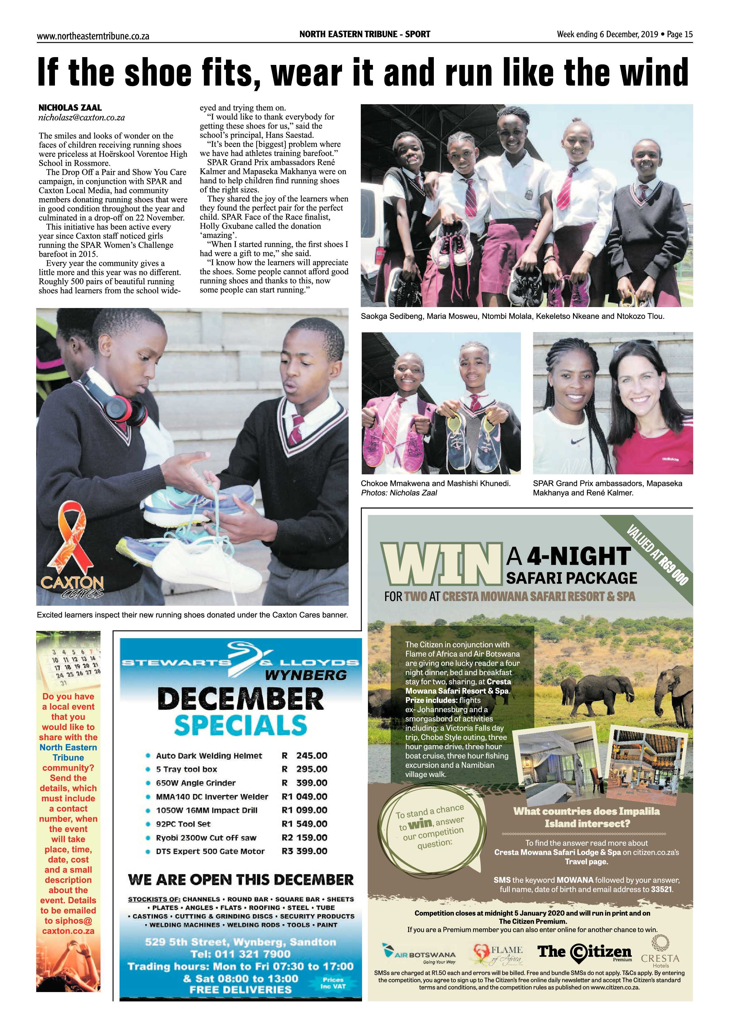 North Eastern Tribune 06 December 2019 page 15