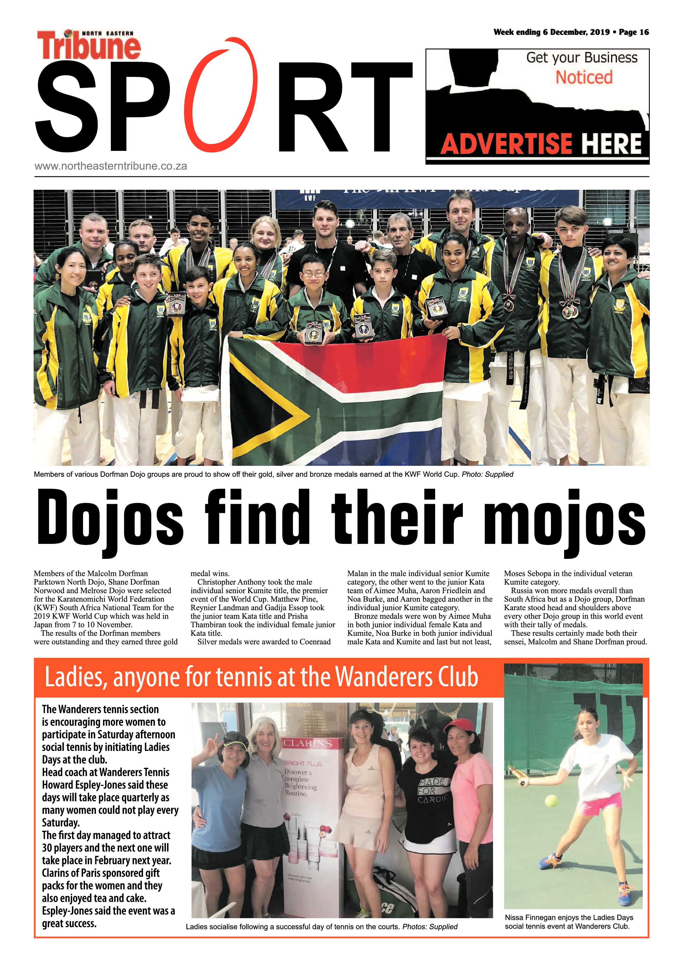 North Eastern Tribune 06 December 2019 page 16