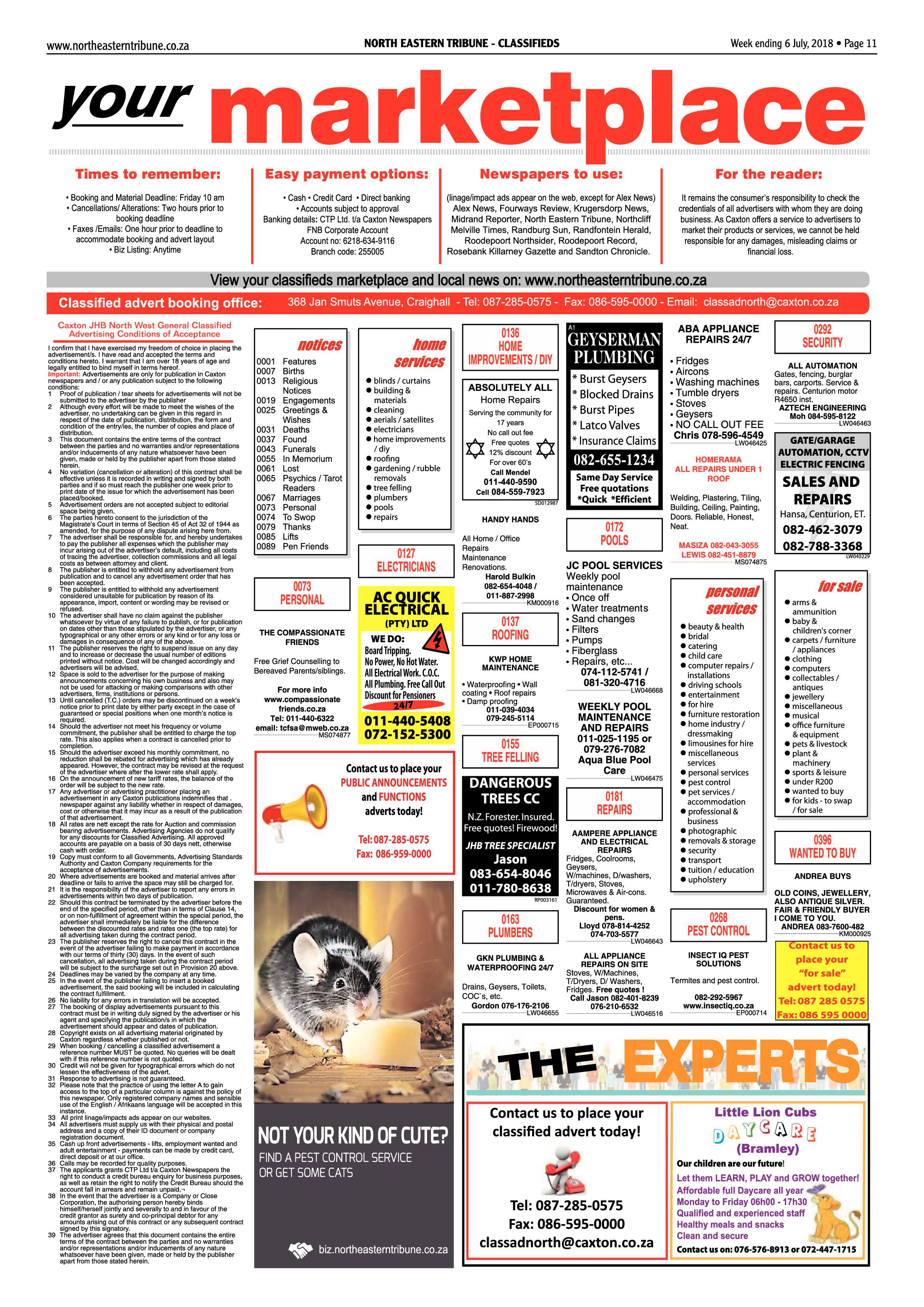 North Eastern Tribune 6 July 2018 page 11