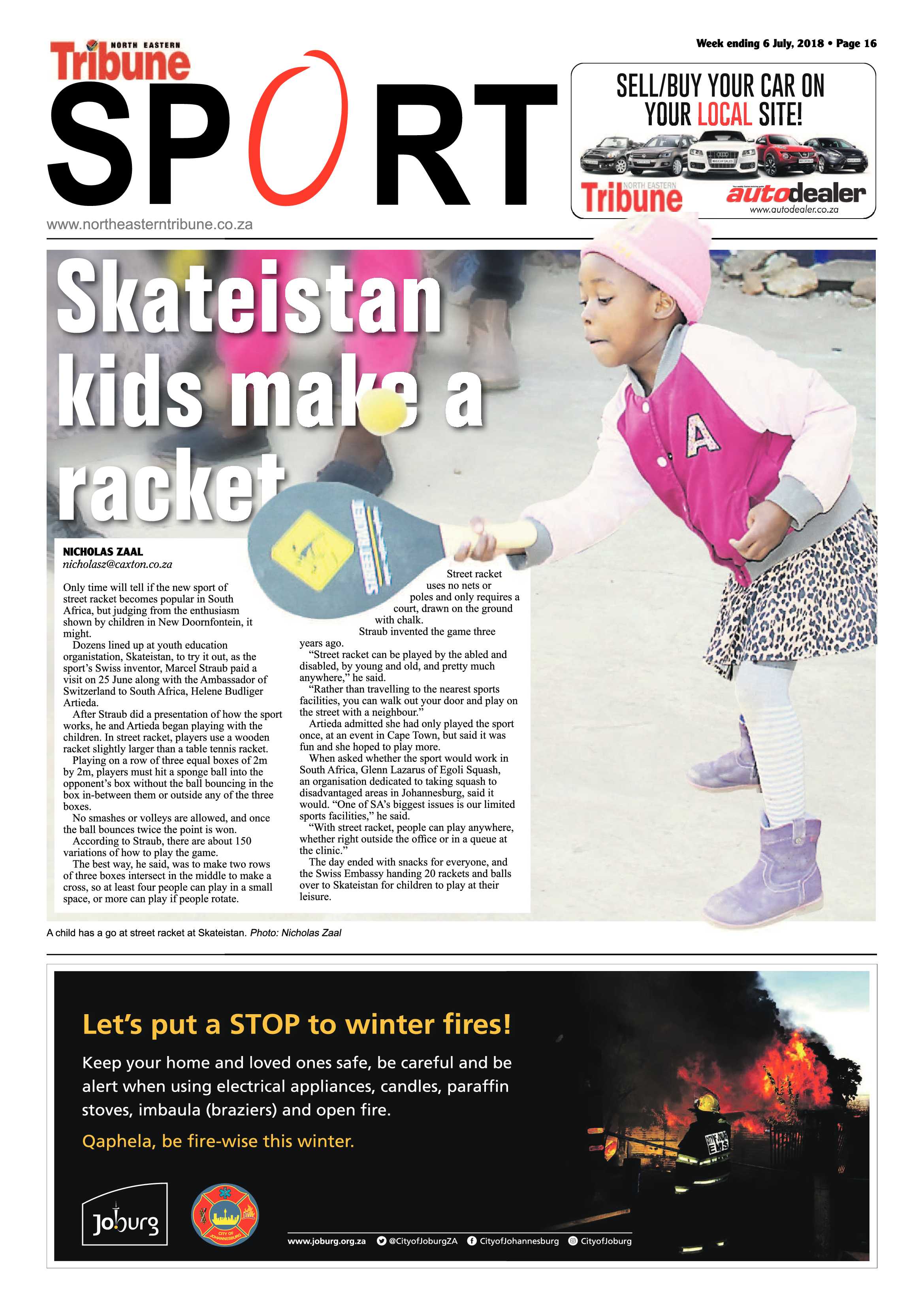 North Eastern Tribune 6 July 2018 page 16