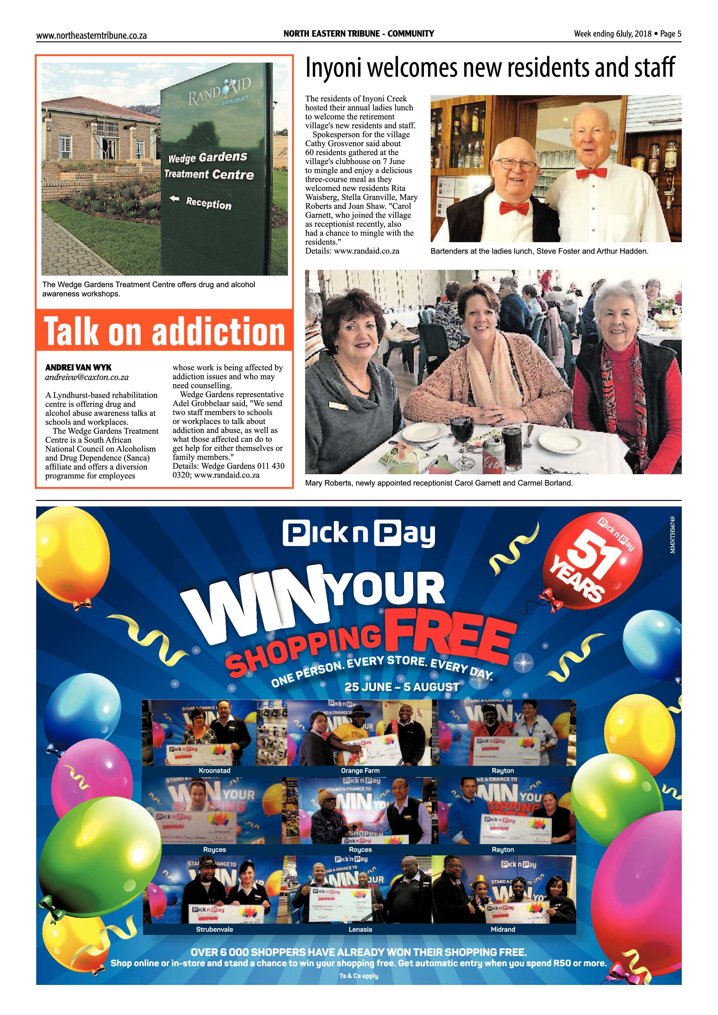 North Eastern Tribune 6 July 2018 page 5