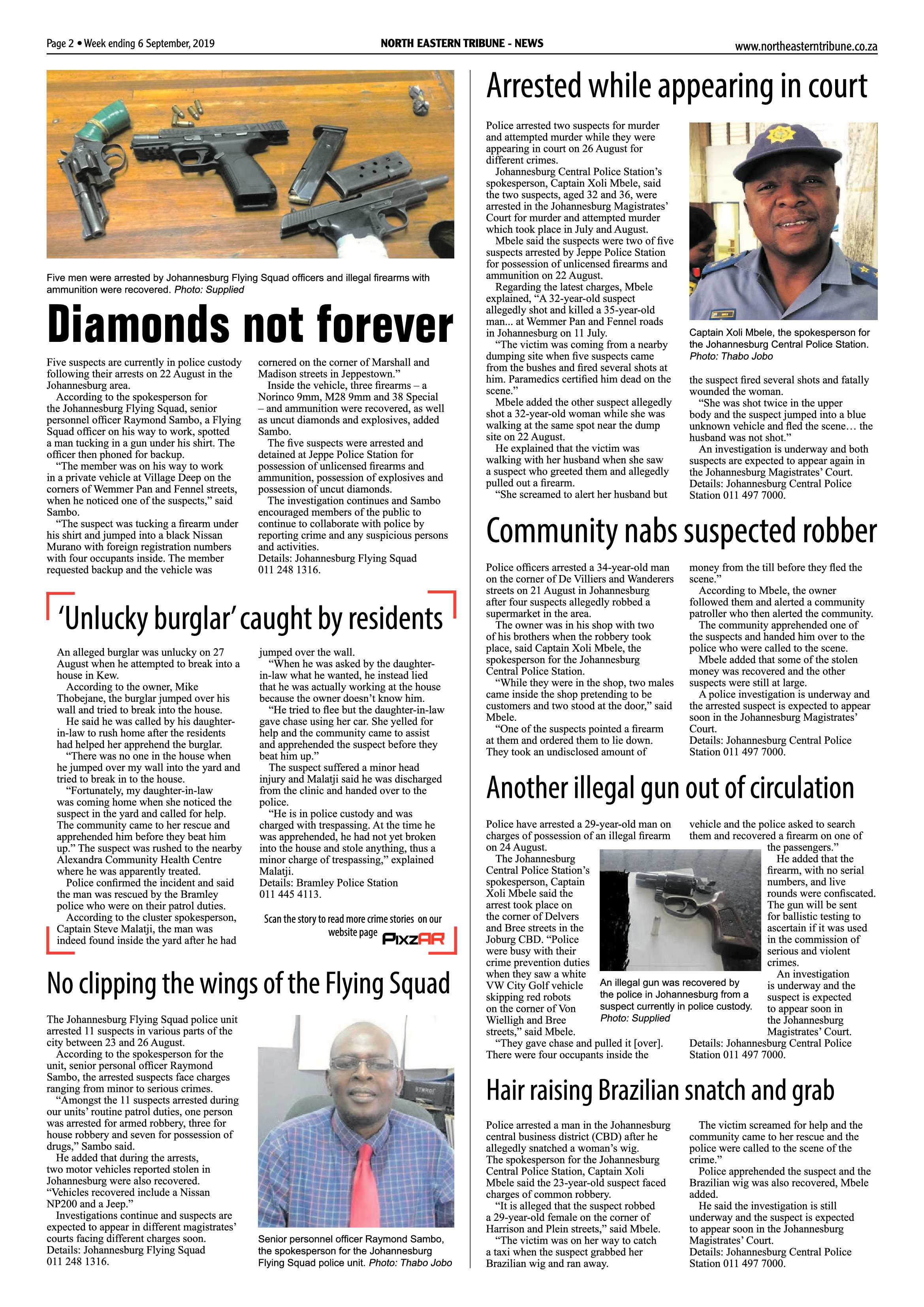 North Eastern Tribune 6 September, 2019 page 2