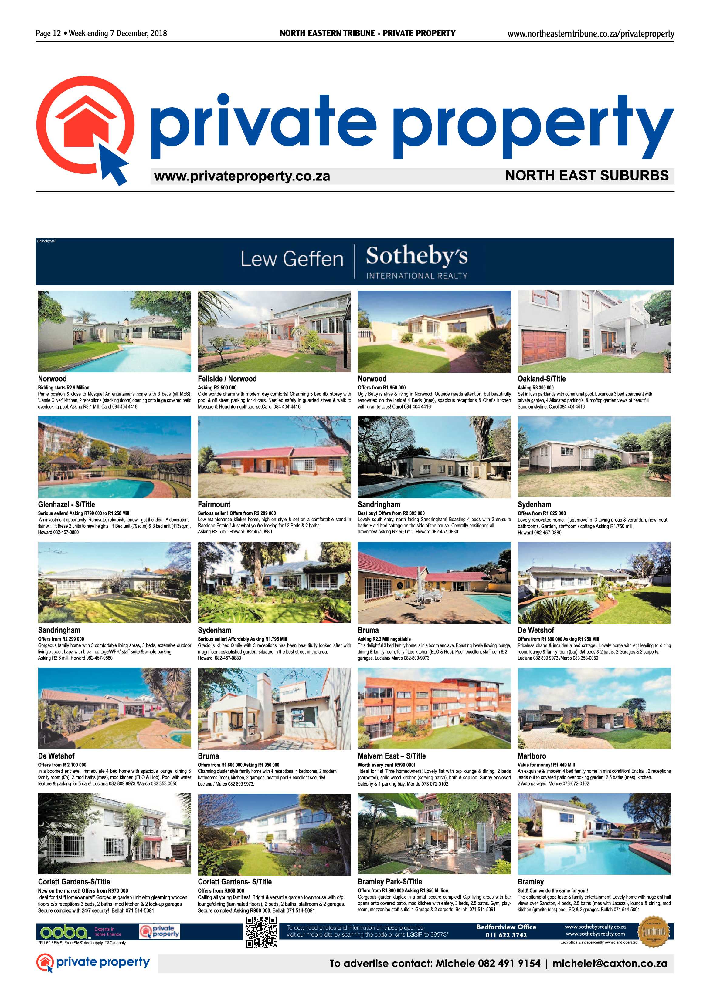 North Eastern Tribune 7 December, 2018 page 12
