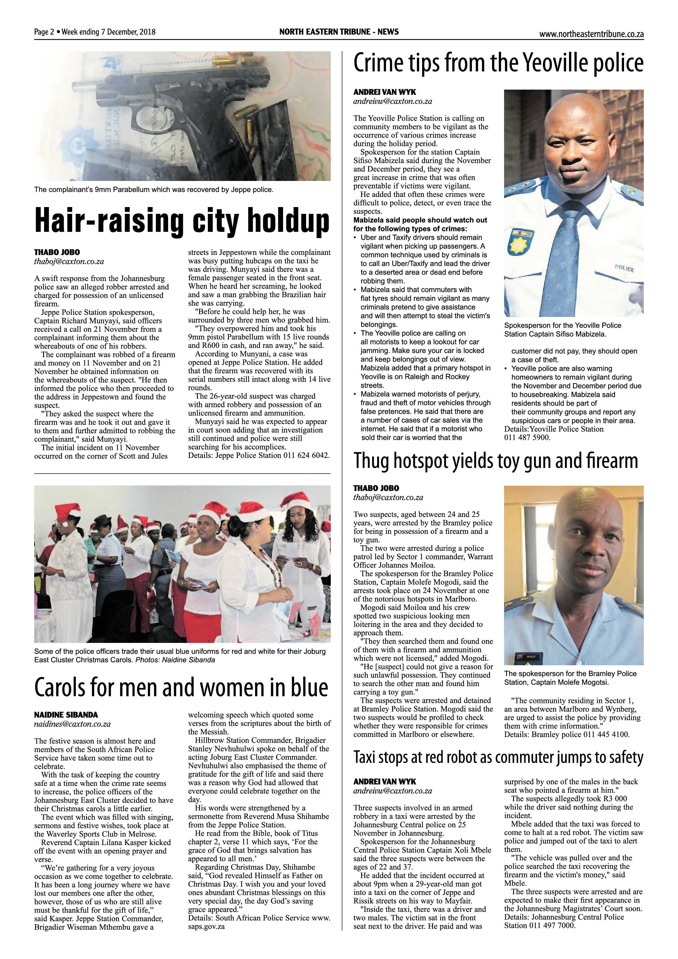 North Eastern Tribune 7 December, 2018 page 2