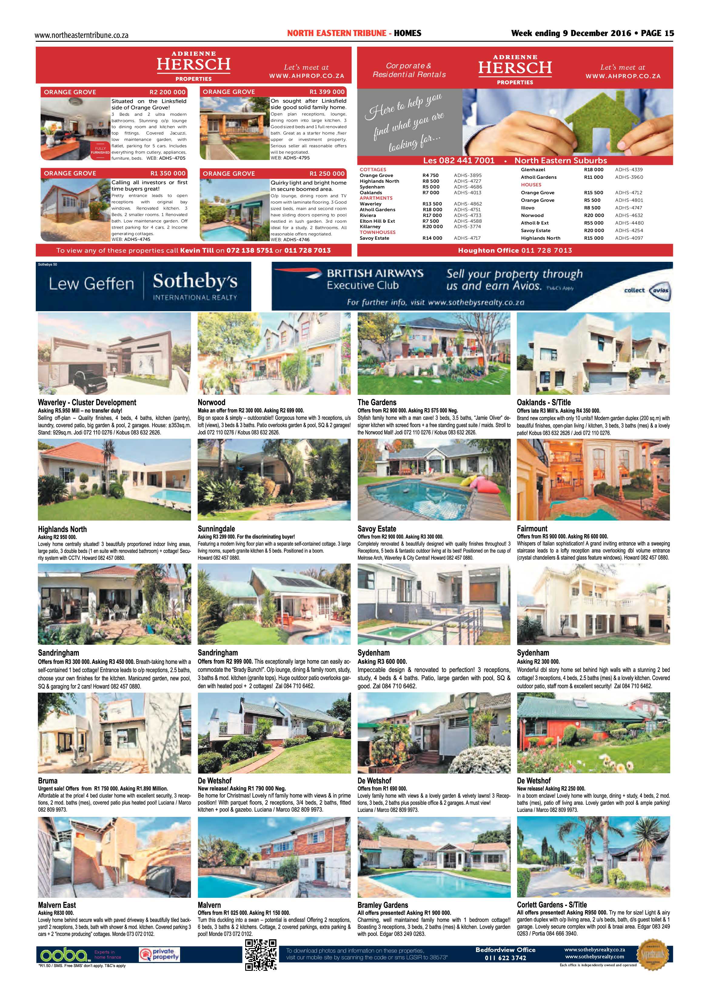 North Eastern Tribune 9 December 2016 page 15