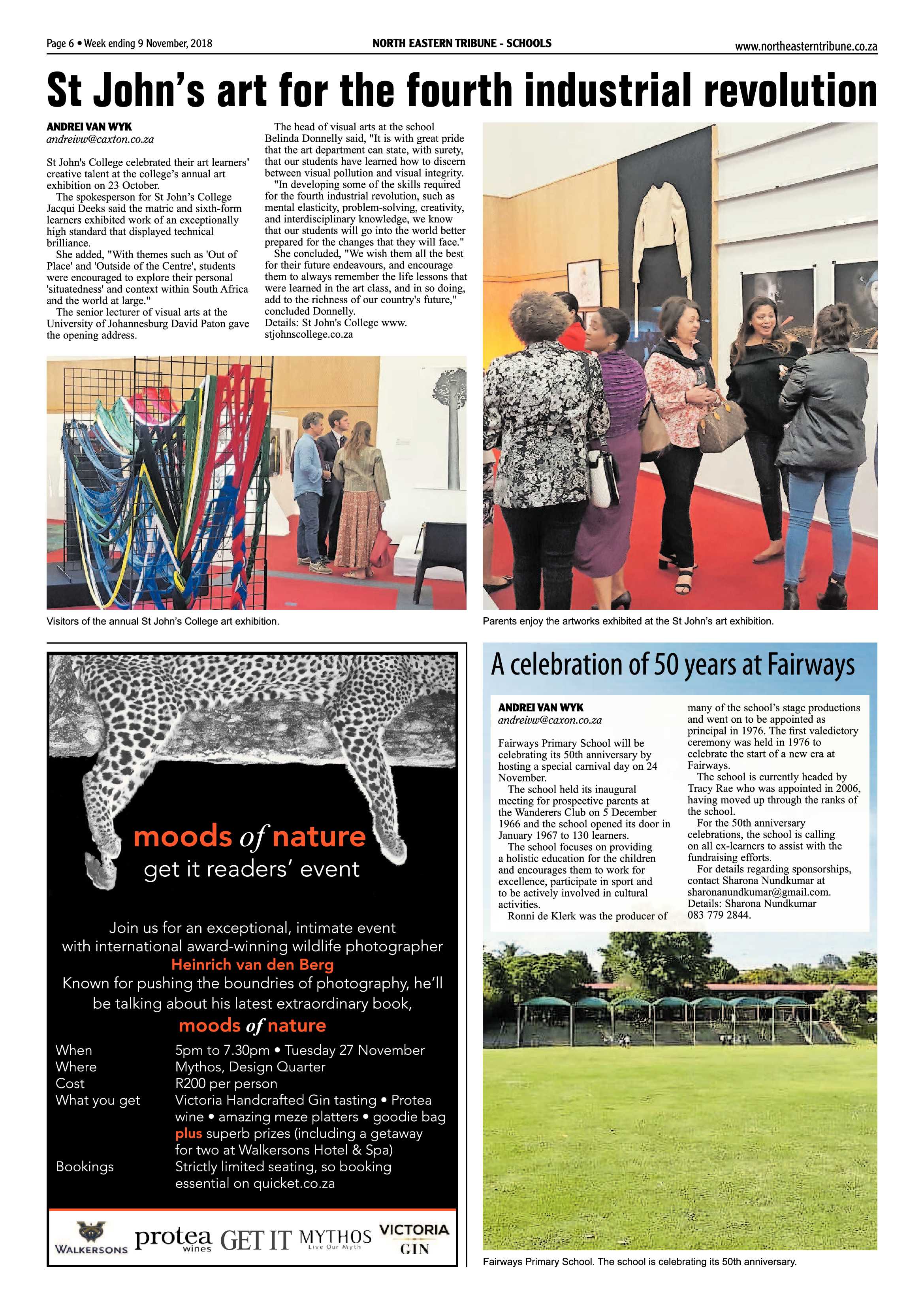 North Eastern Tribune 9 November, 2018 page 6