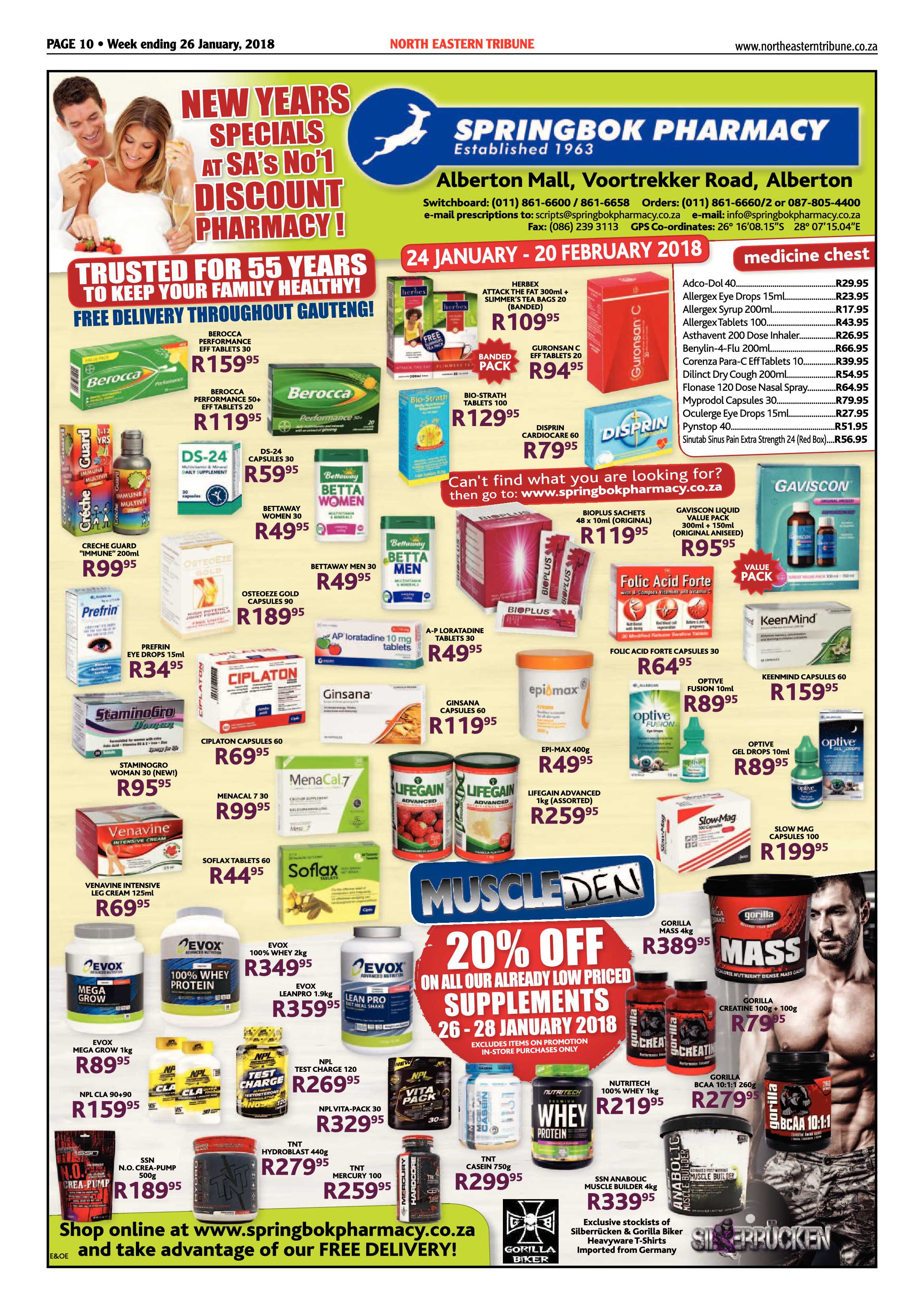 North Eastern Tribune 26 January, 2018 page 10