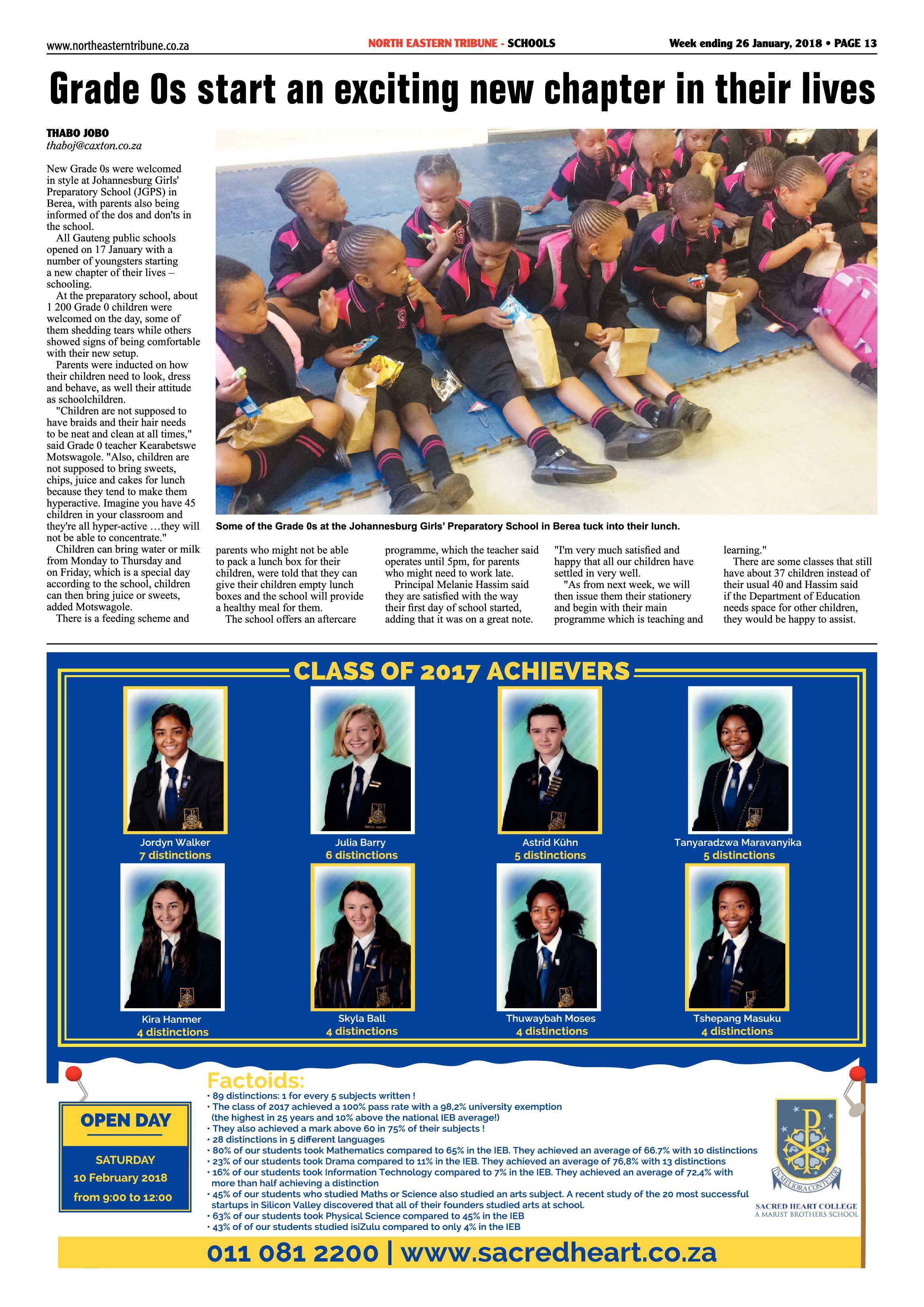 North Eastern Tribune 26 January, 2018 page 13