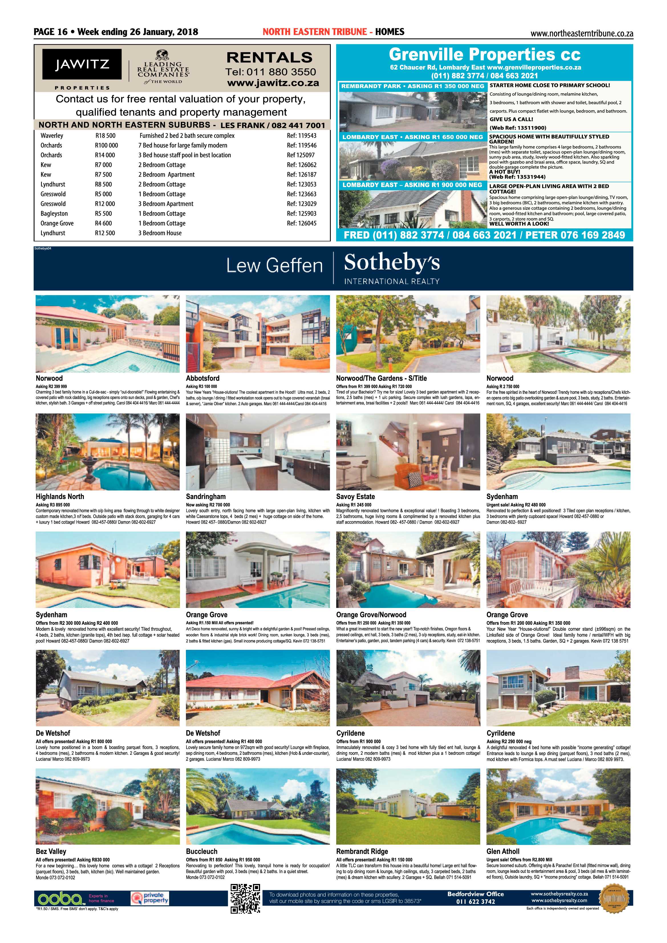 North Eastern Tribune 26 January, 2018 page 16