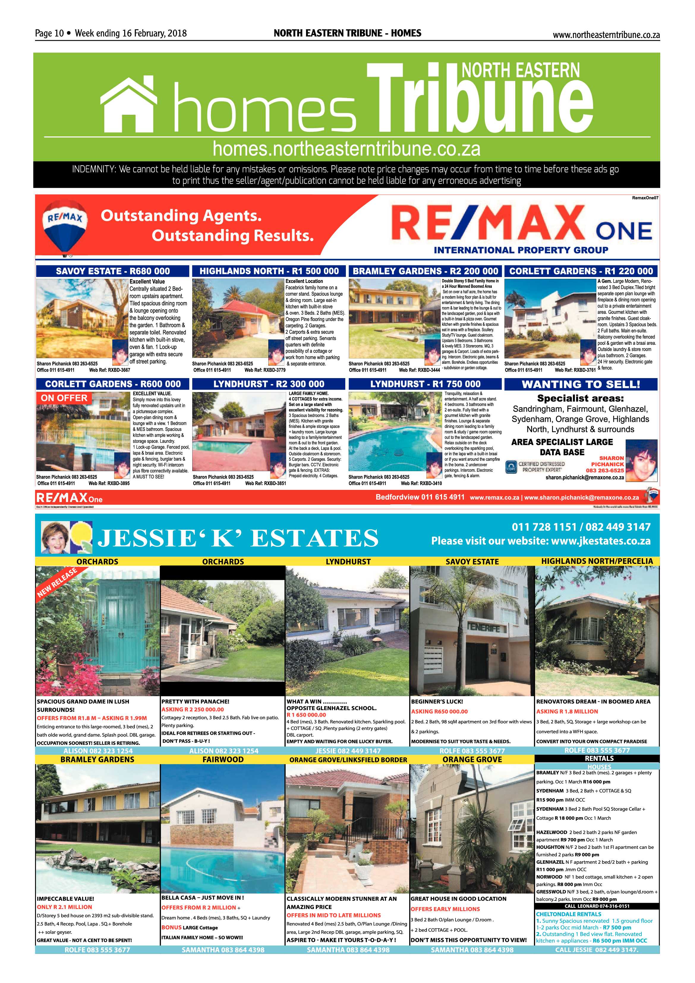 North Eastern Tribune 16 February, 2018 page 10