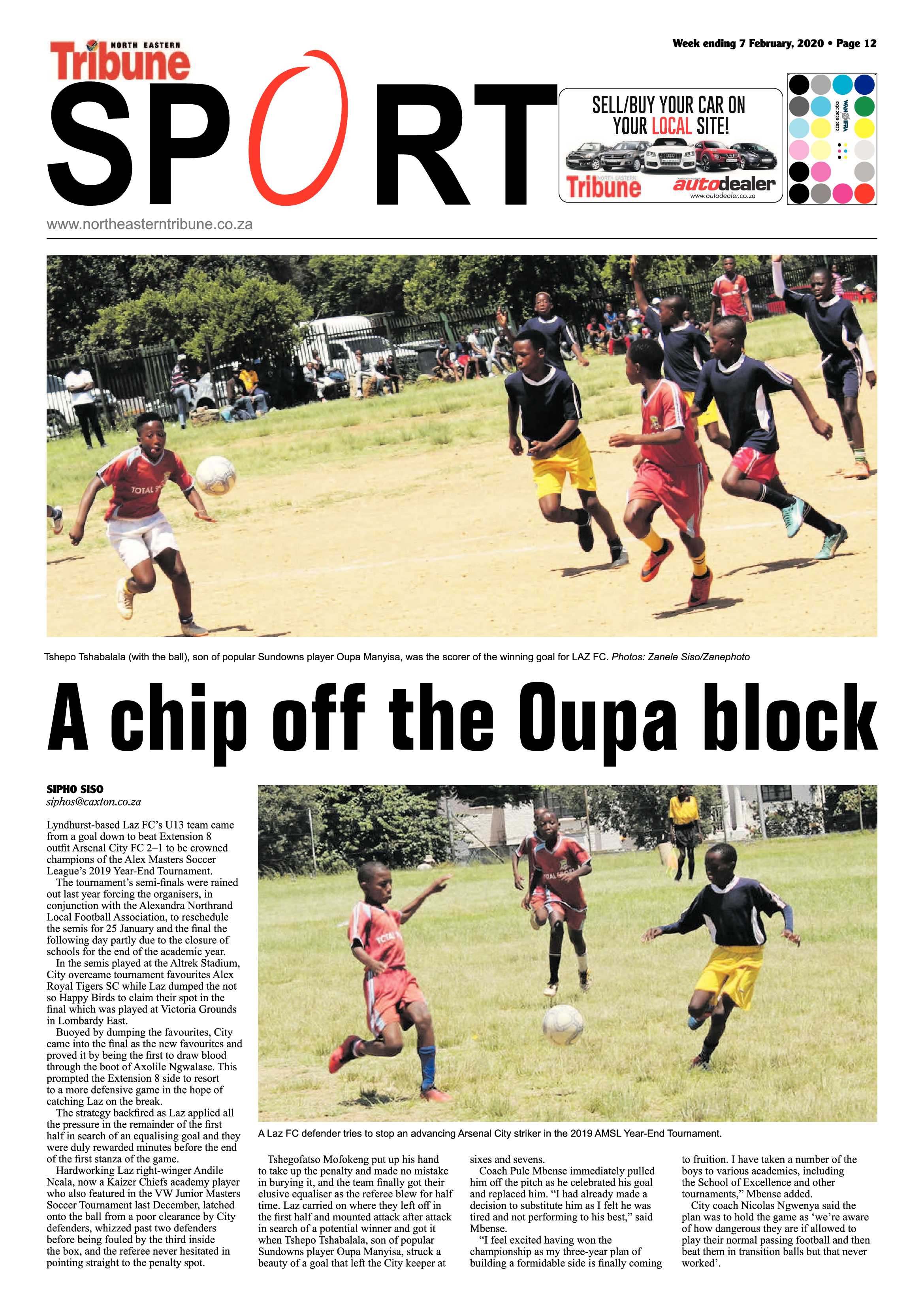 North Eastern Tribune  7 February 2020 page 12