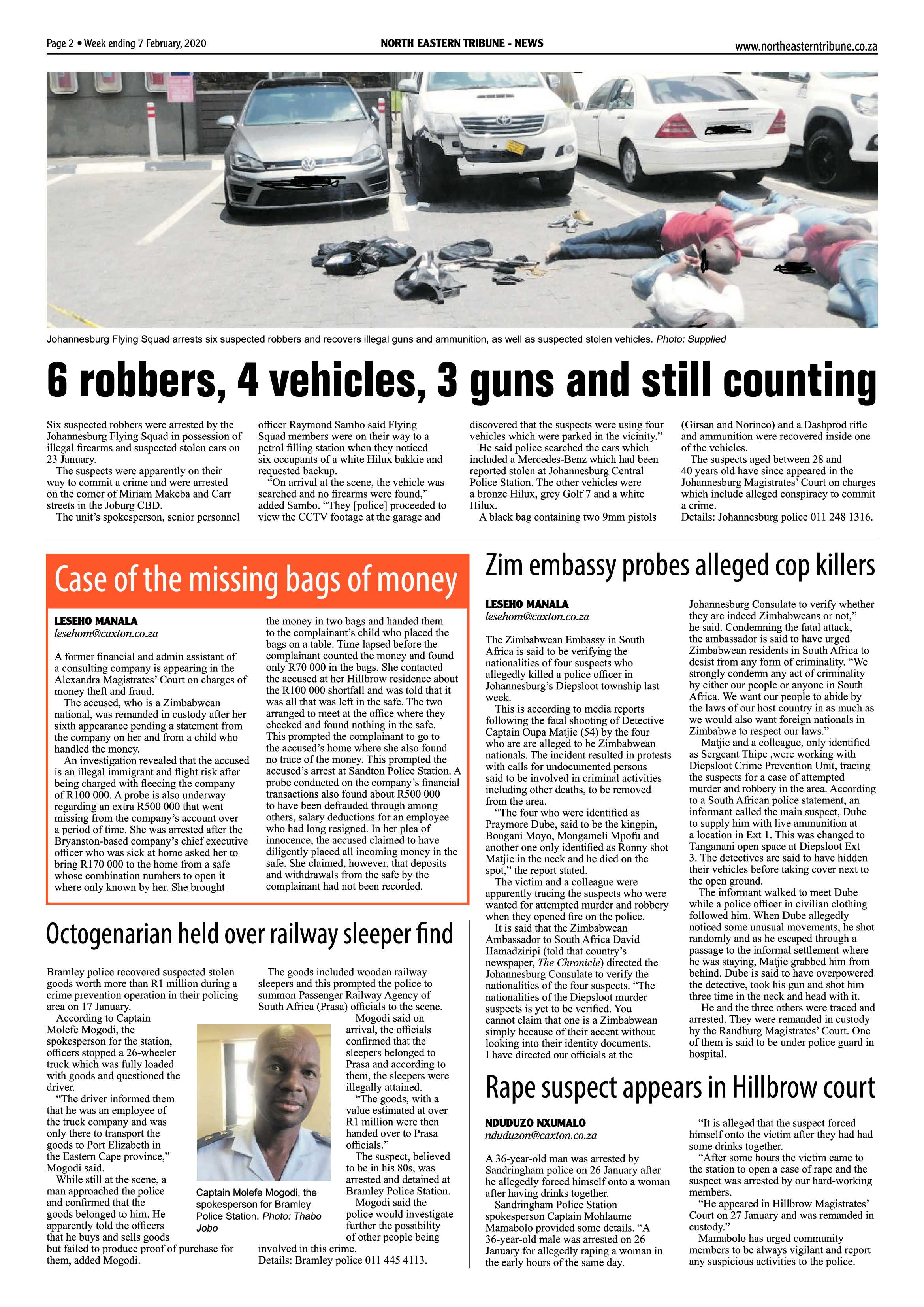 North Eastern Tribune  7 February 2020 page 2