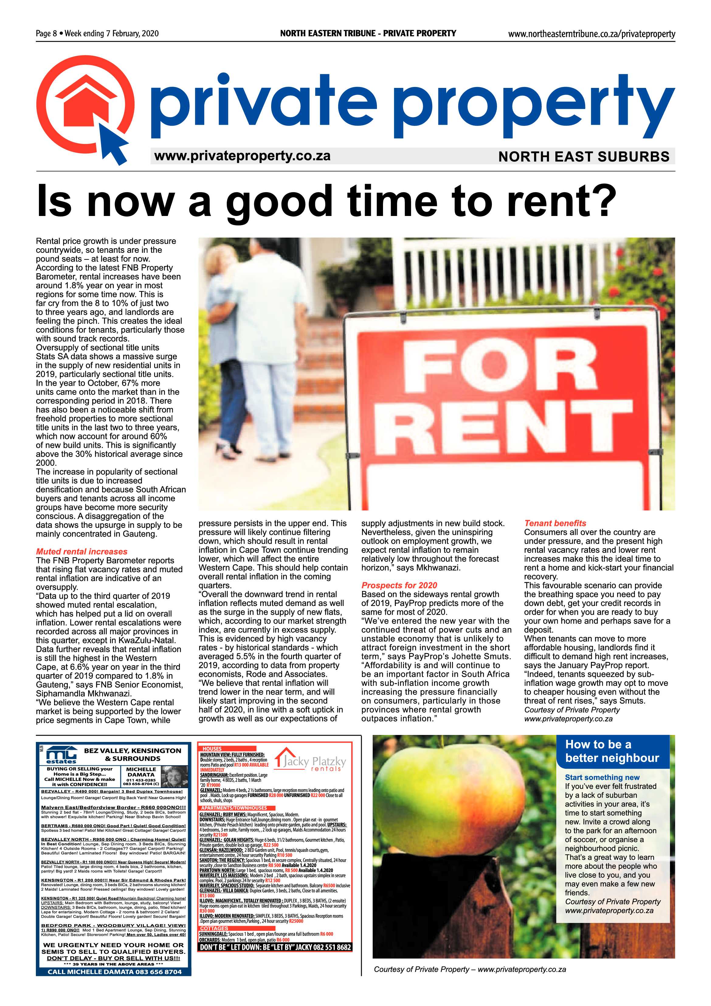 North Eastern Tribune  7 February 2020 page 8