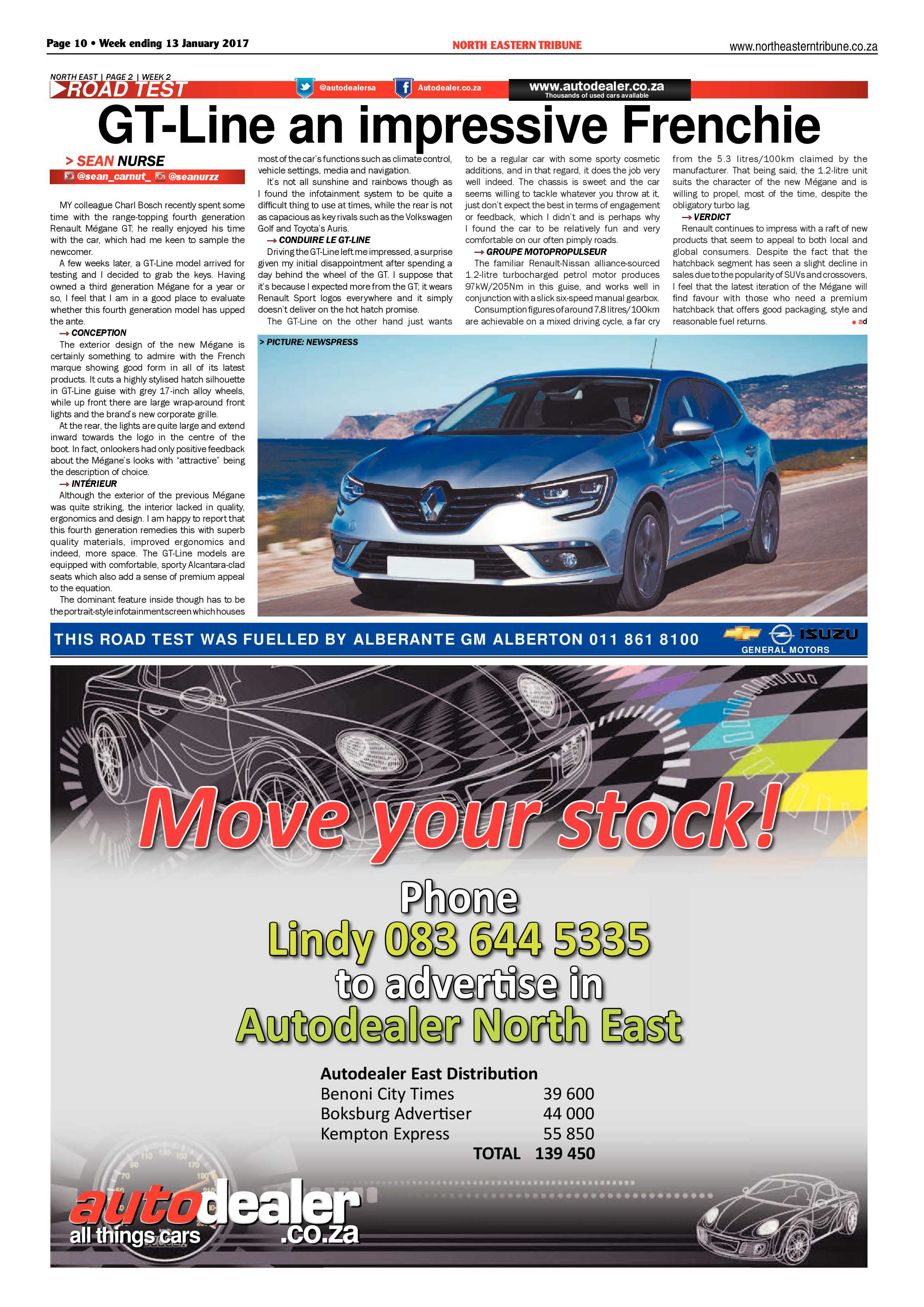 North Eastern Tribune 13 January 2017 page 10