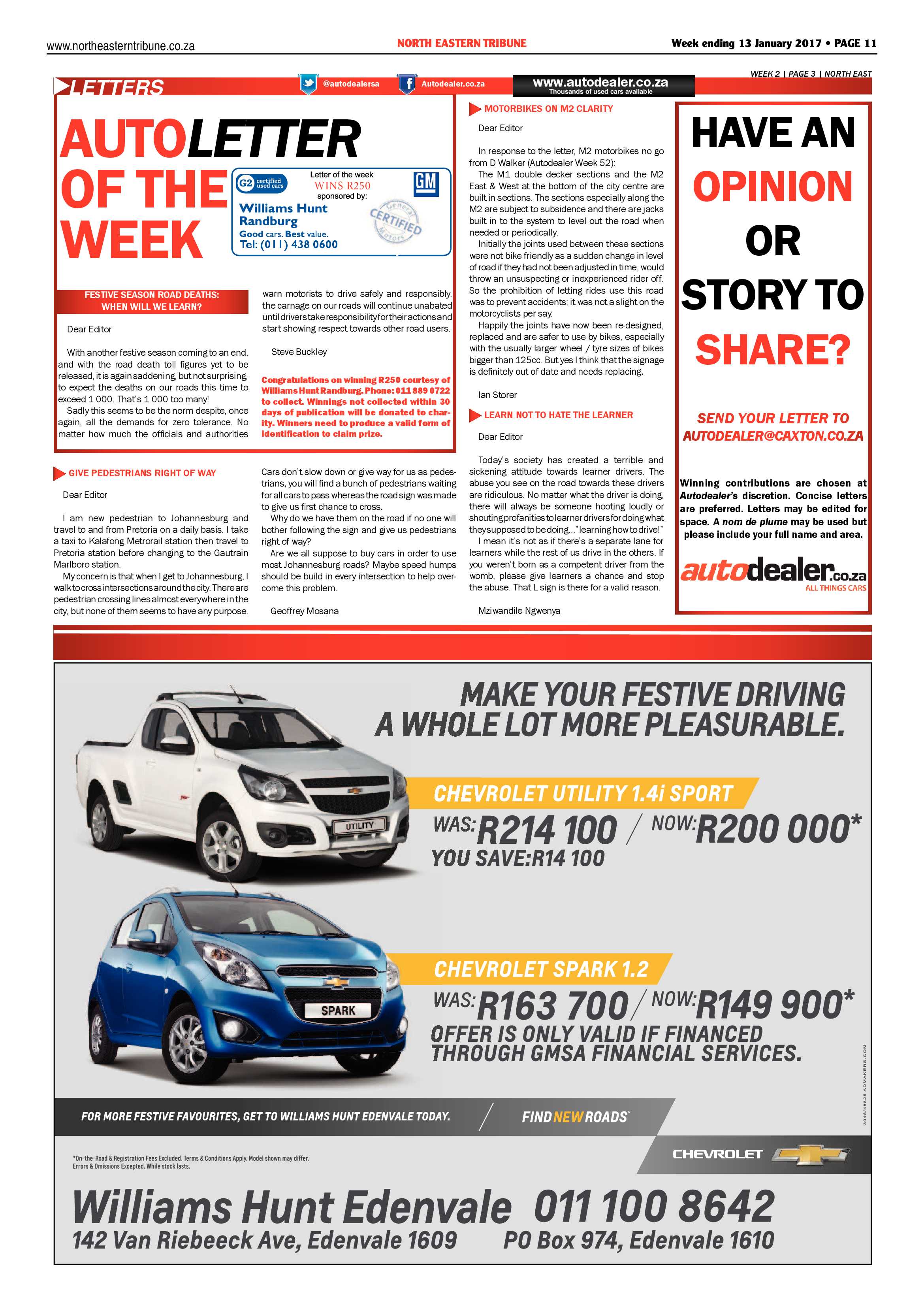 North Eastern Tribune 13 January 2017 page 11