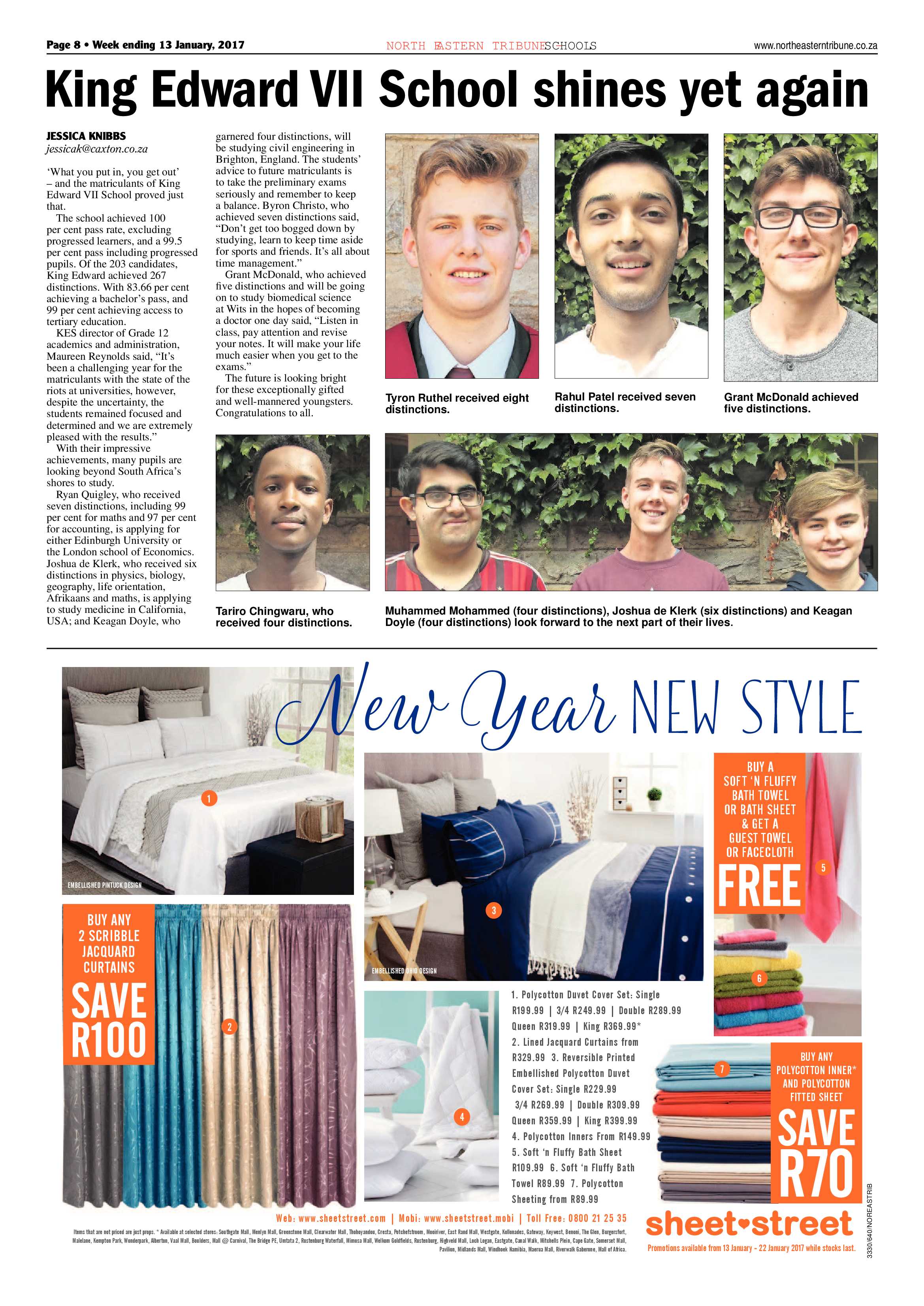 North Eastern Tribune 13 January 2017 page 8