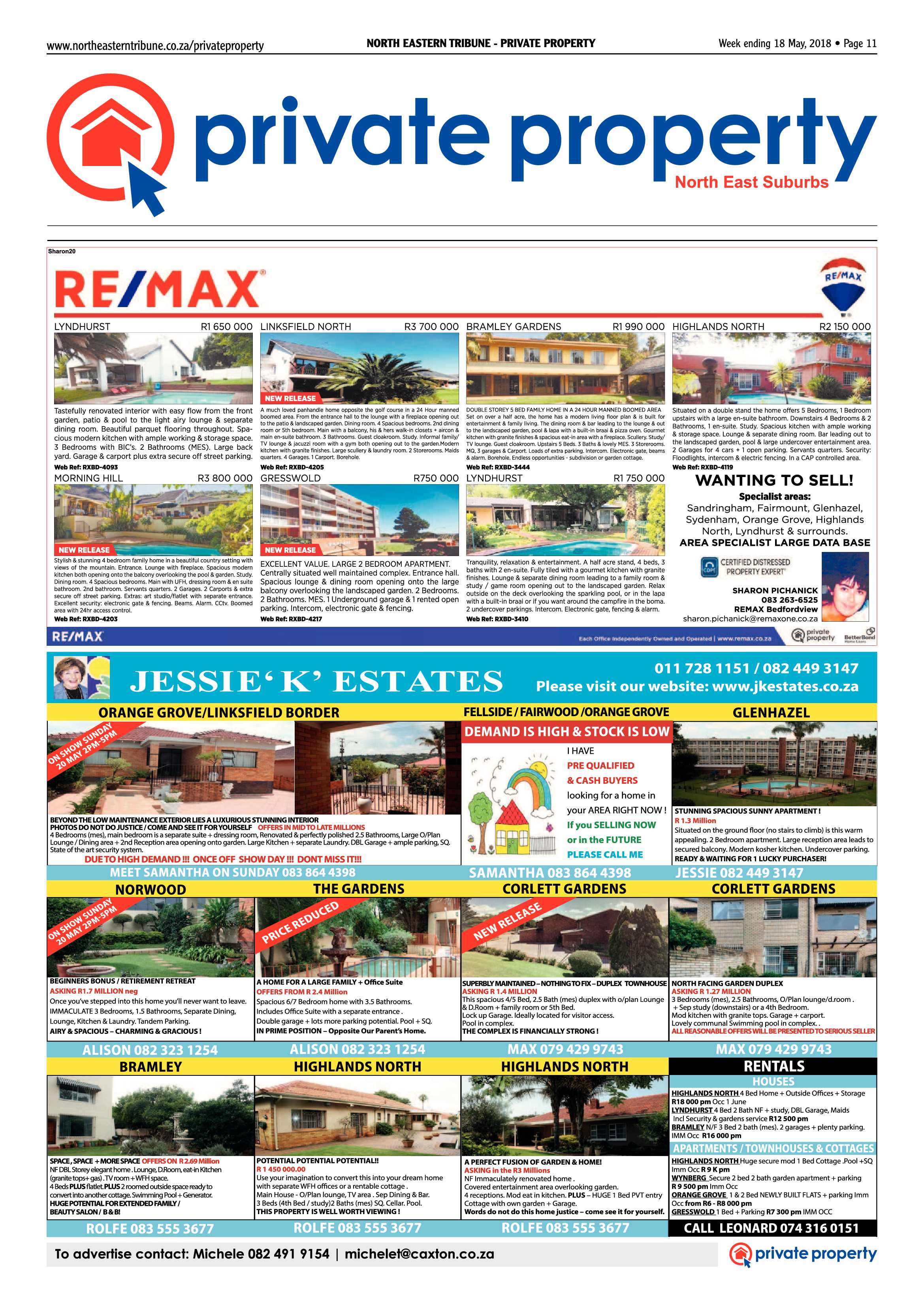 Northeastern Tribune 18 May 2018 page 11