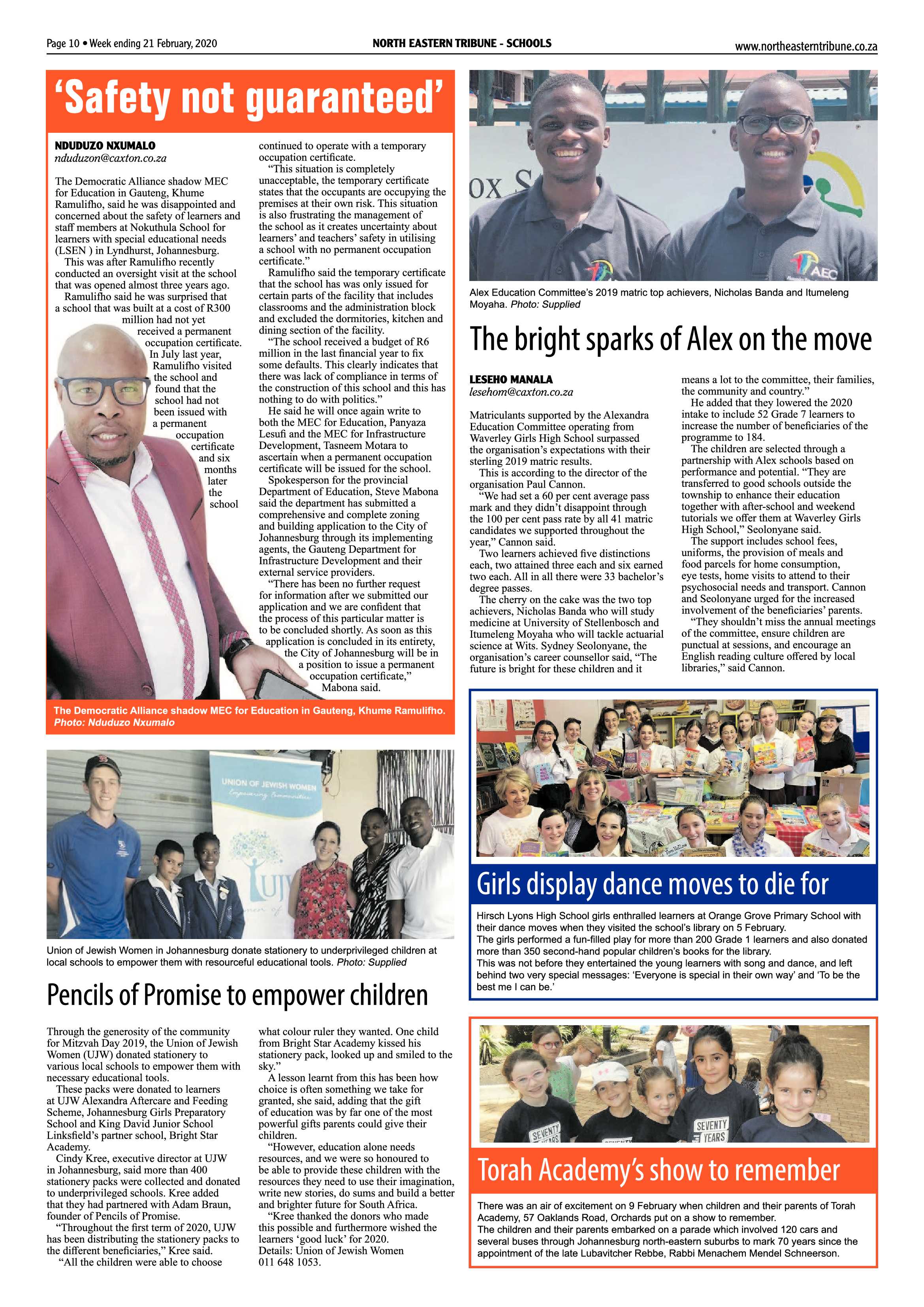 North Eastern Tribune 21 February 2020 page 10