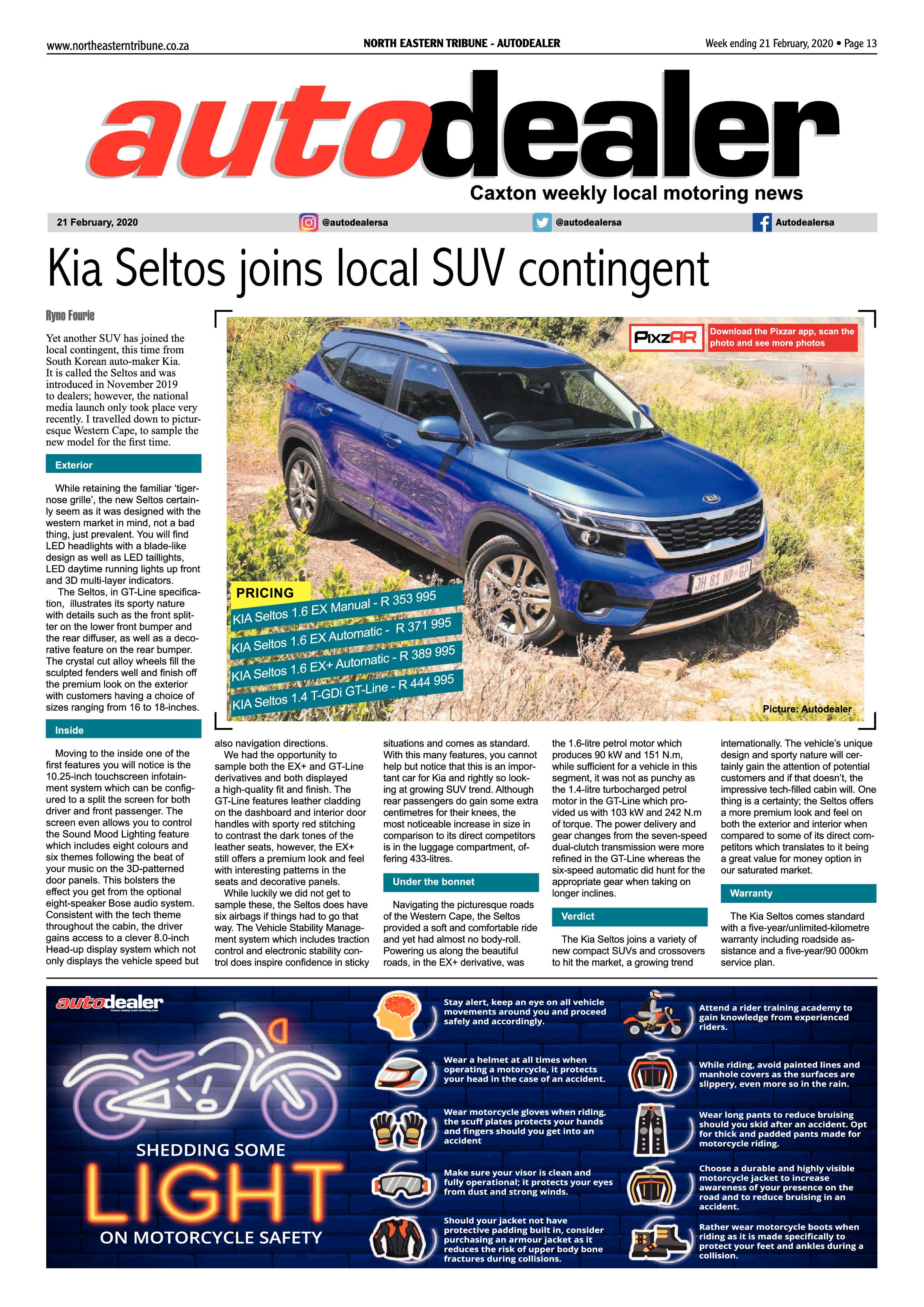 North Eastern Tribune 21 February 2020 page 13