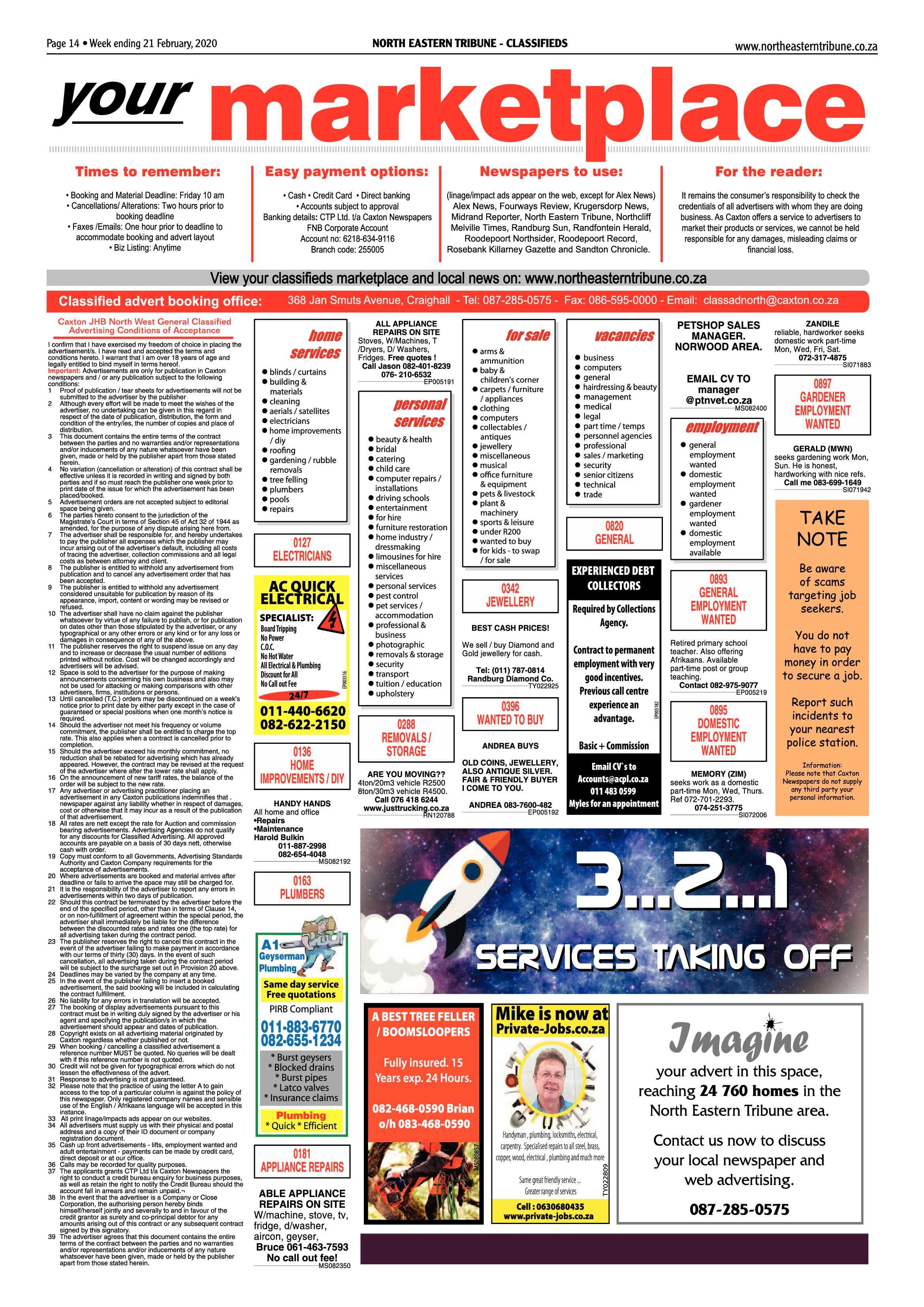 North Eastern Tribune 21 February 2020 page 14