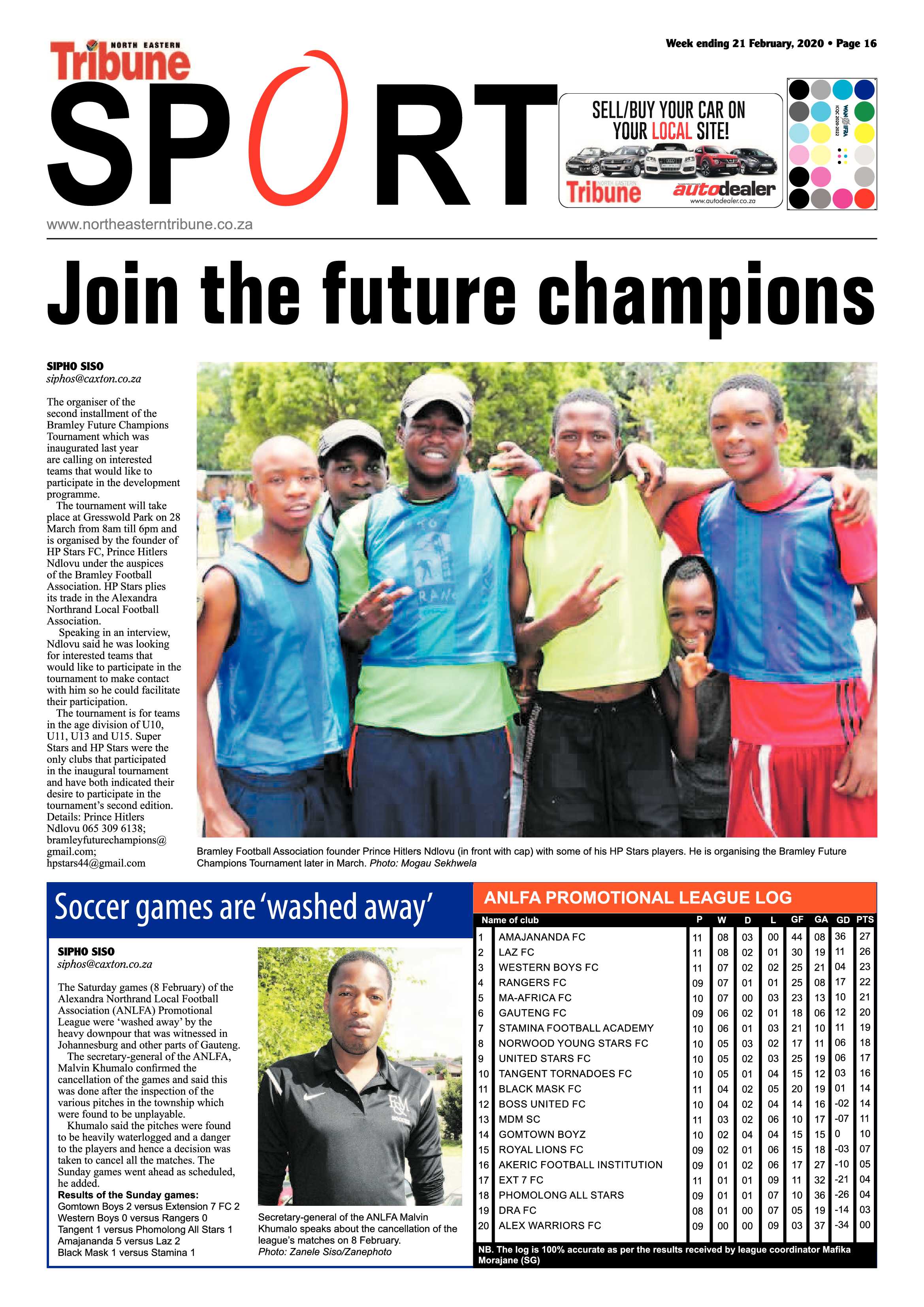 North Eastern Tribune 21 February 2020 page 16