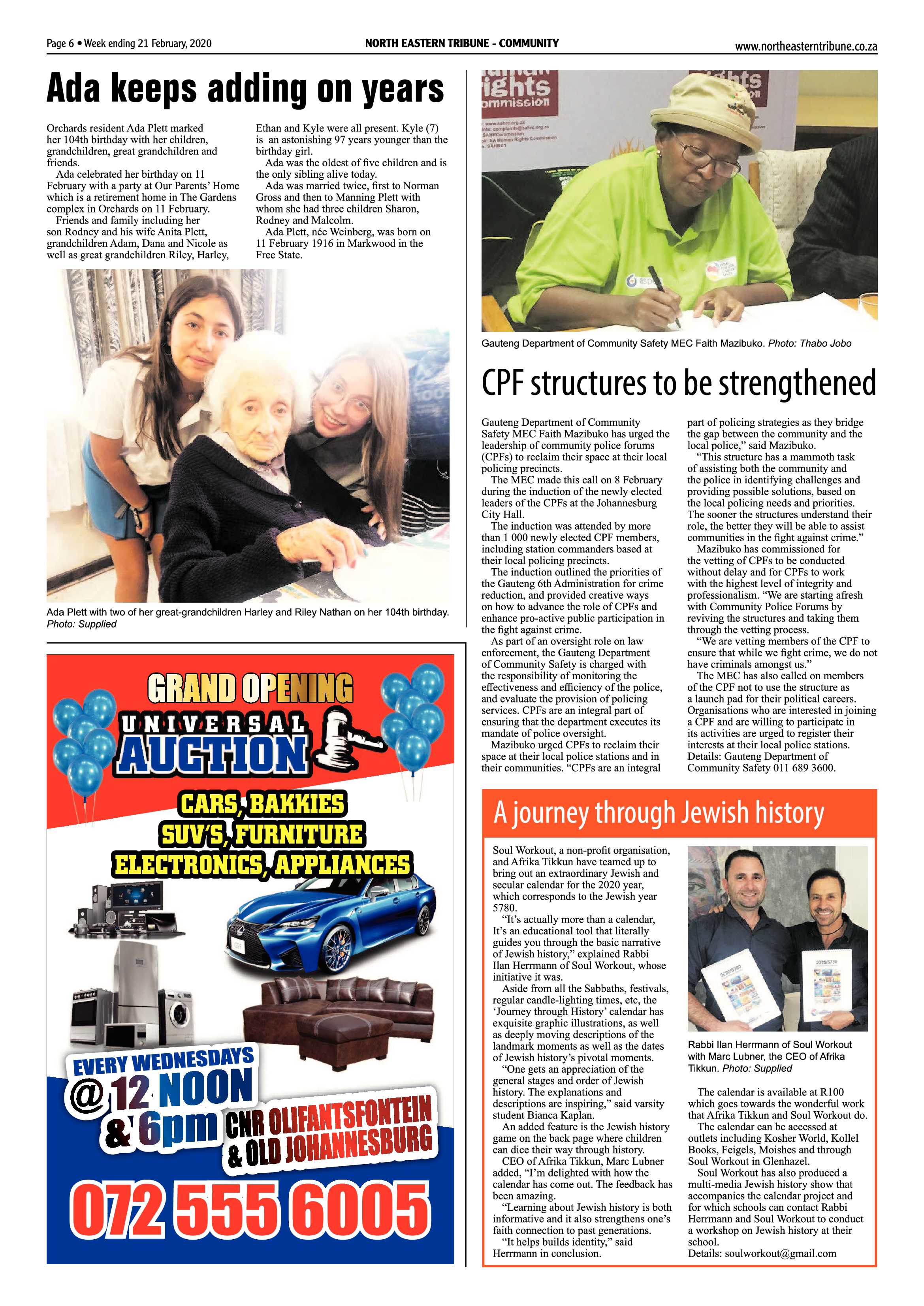 North Eastern Tribune 21 February 2020 page 6