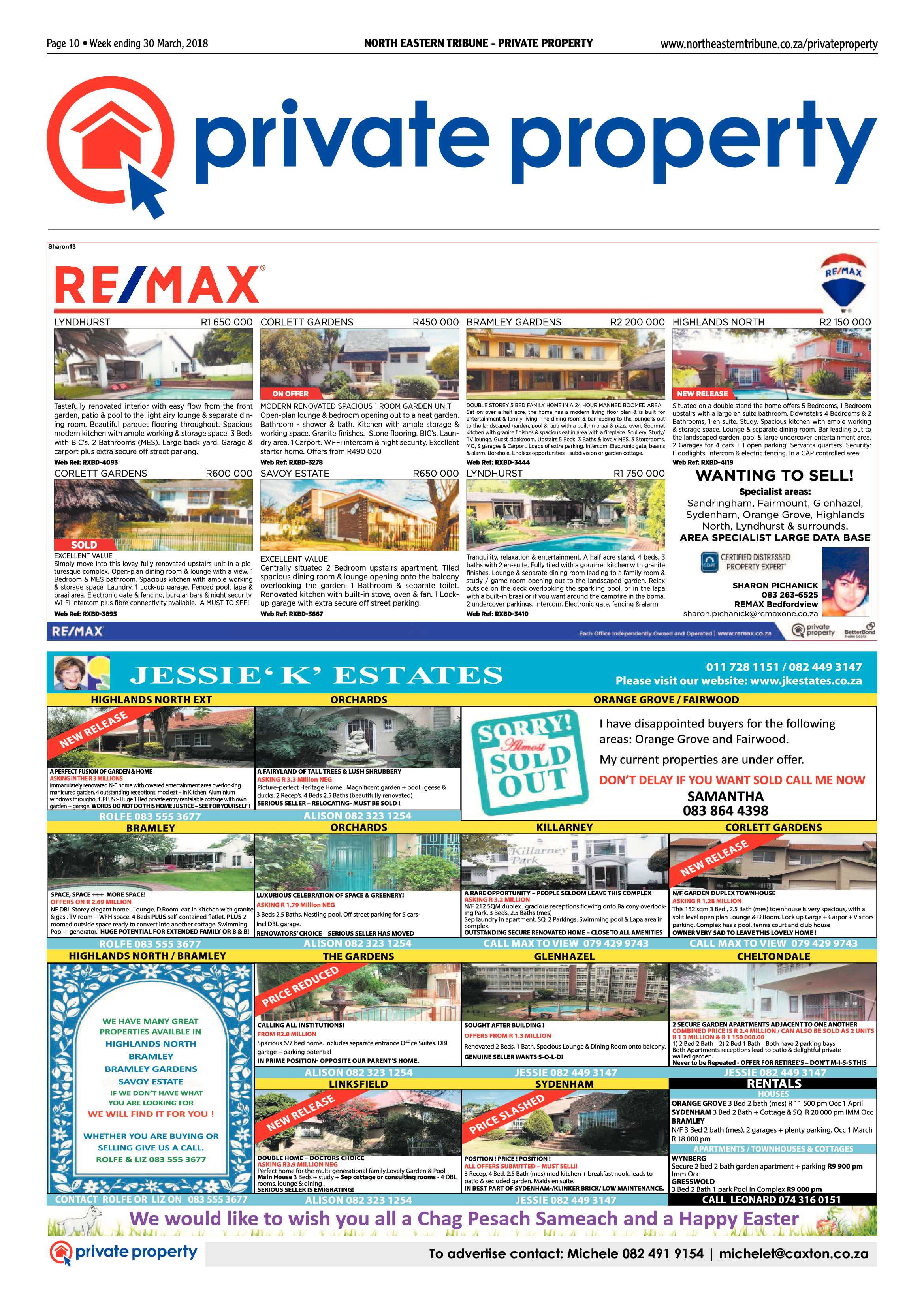 North Eastern Tribune 30 March, 2018 page 10