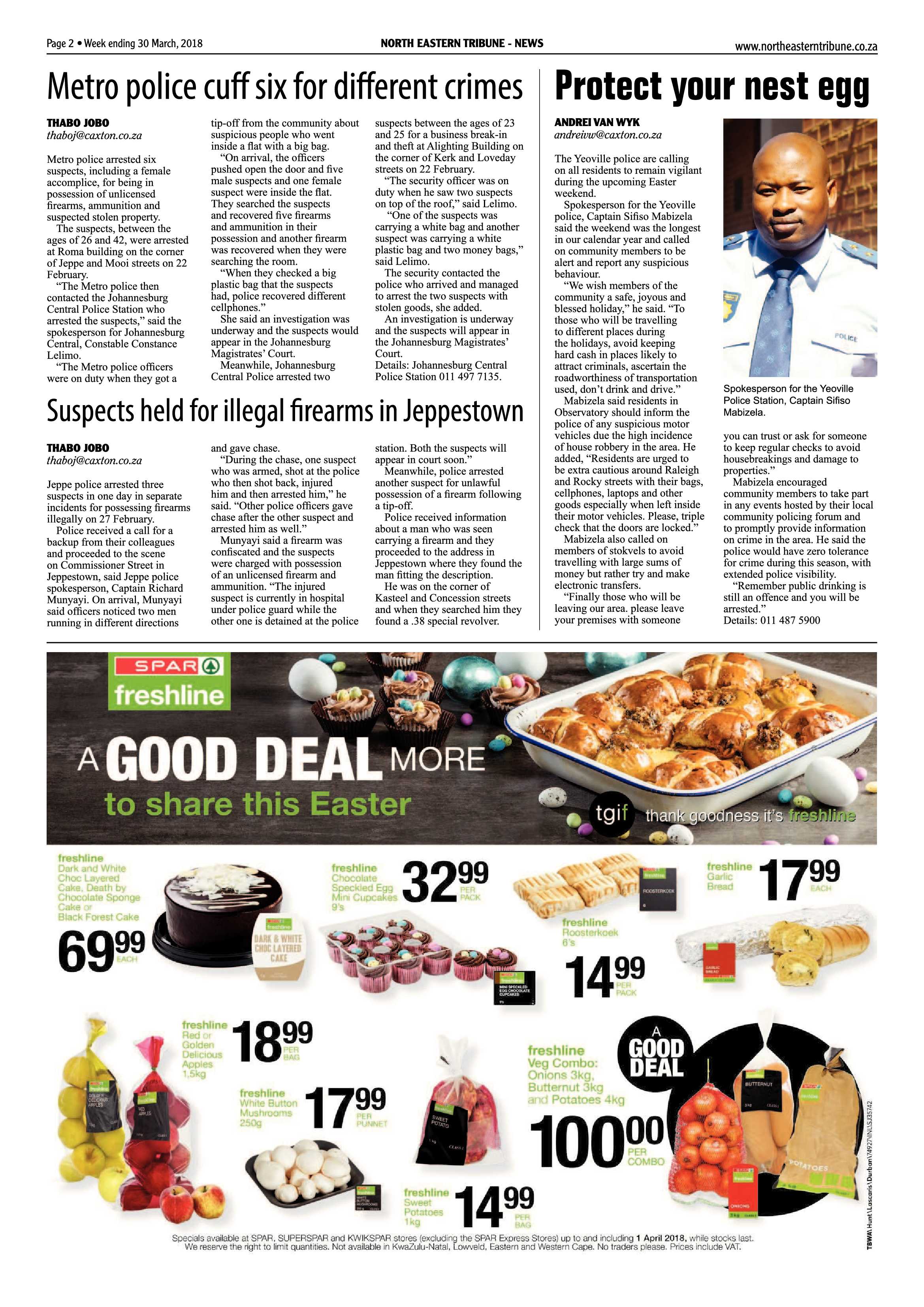 North Eastern Tribune 30 March, 2018 page 2