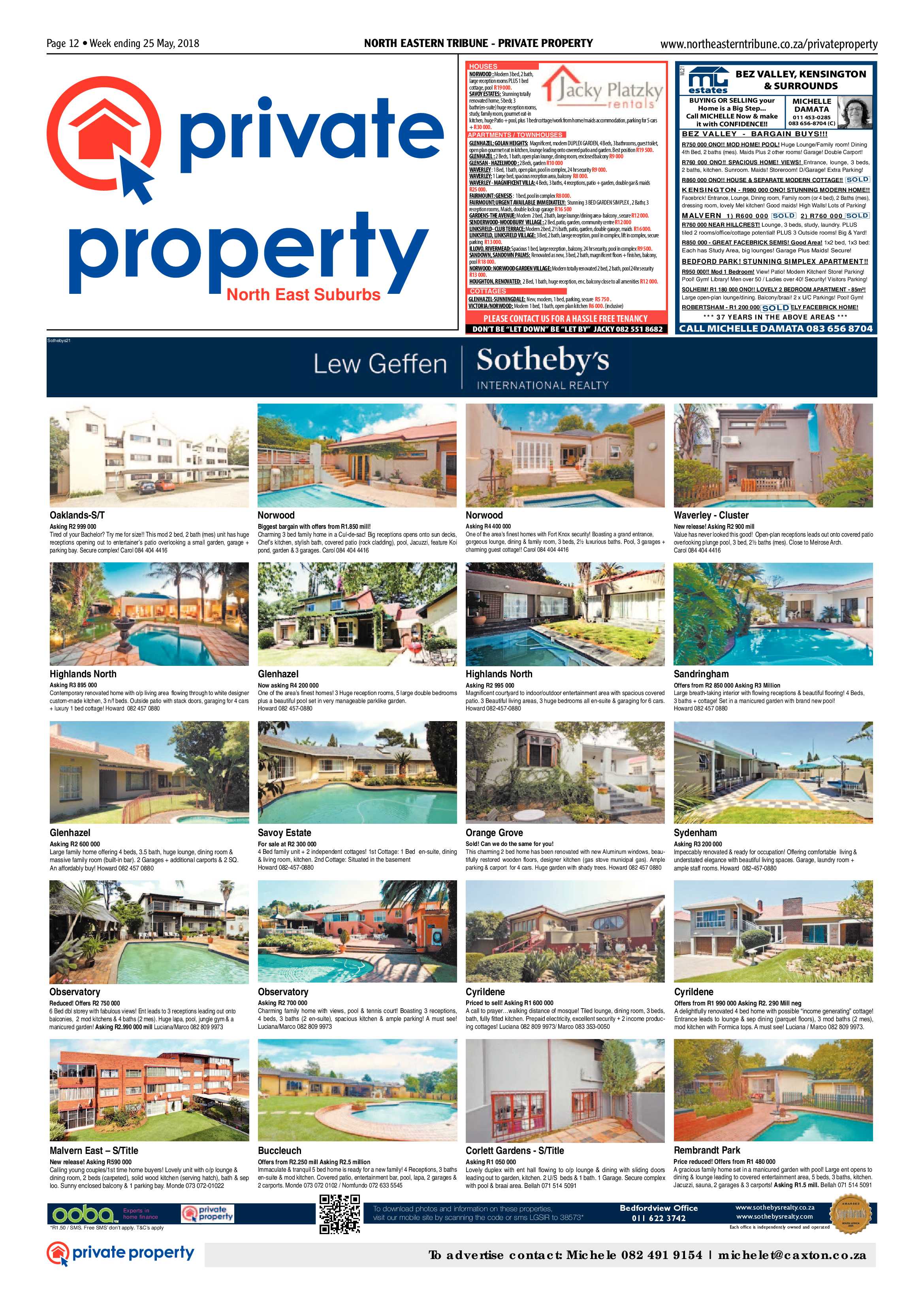 North Eastern Tribune 25 May 2018 page 12