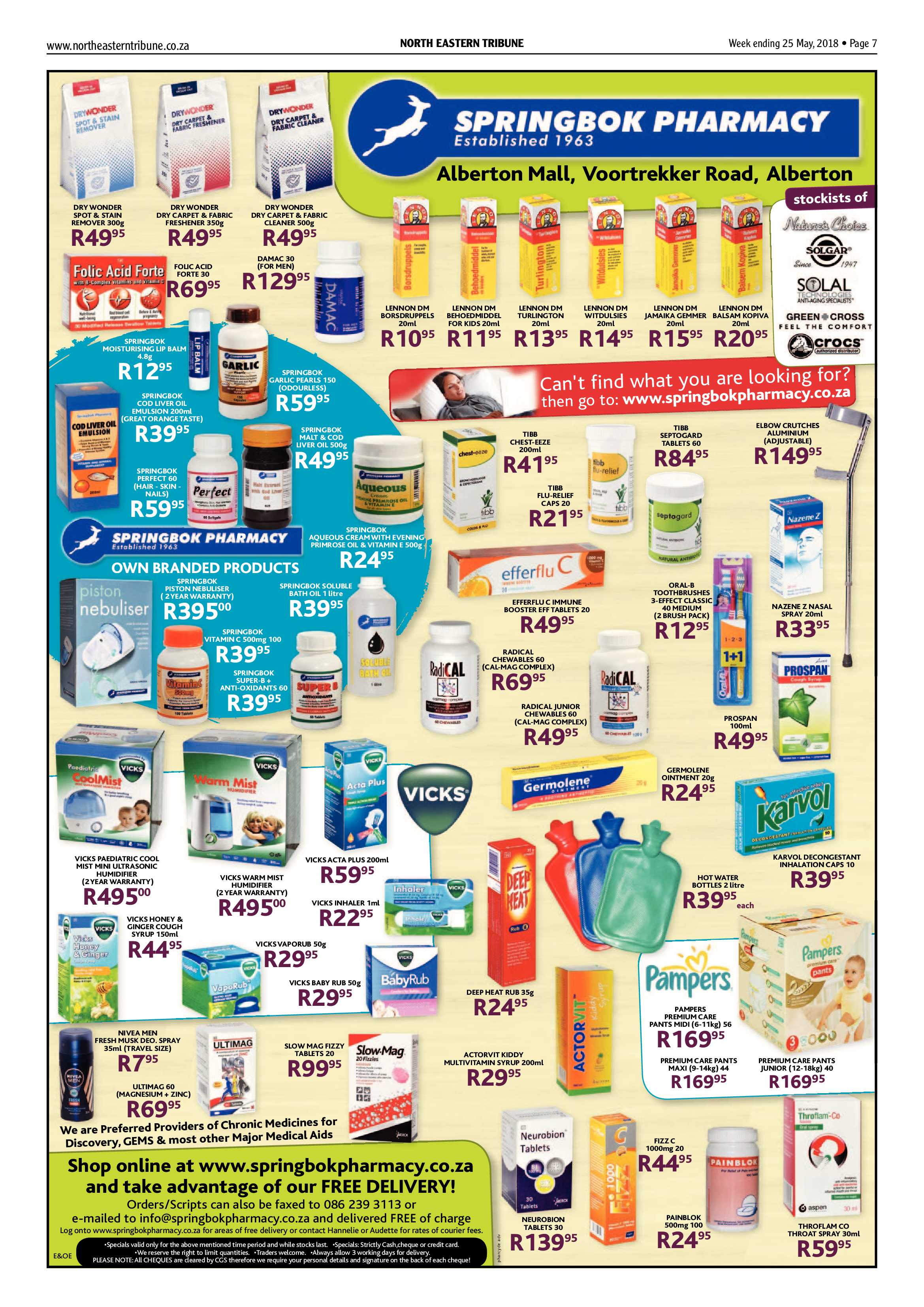 North Eastern Tribune 25 May 2018 page 7