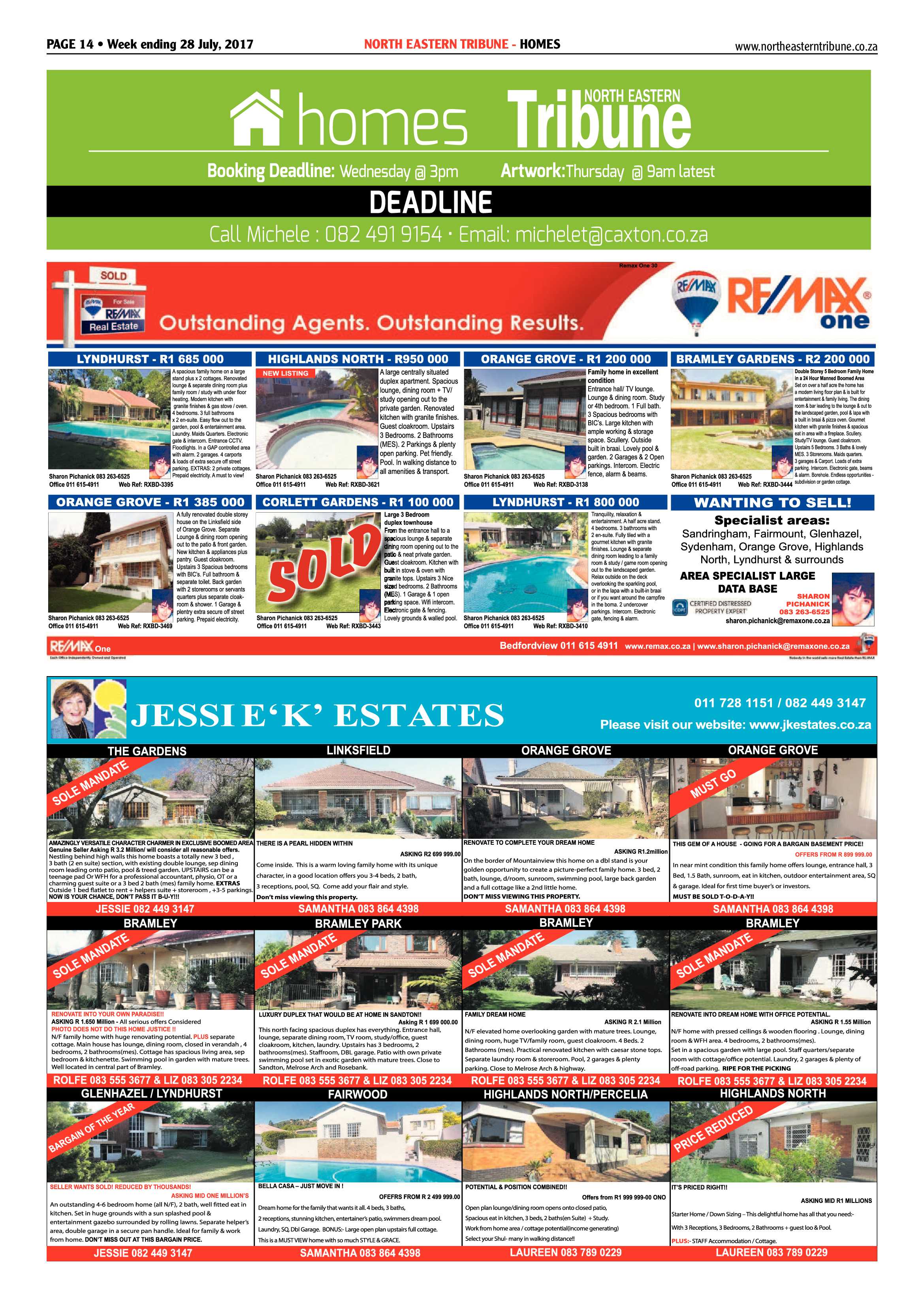 North Eastern Tribune 28 July 2017 page 14