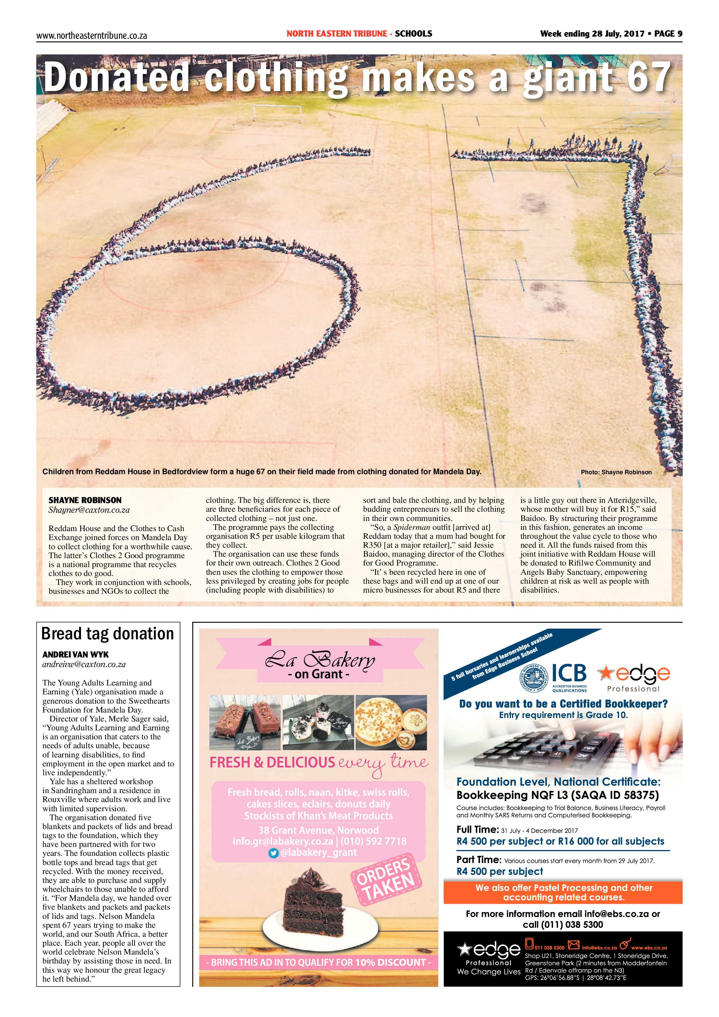 North Eastern Tribune 28 July 2017 page 9
