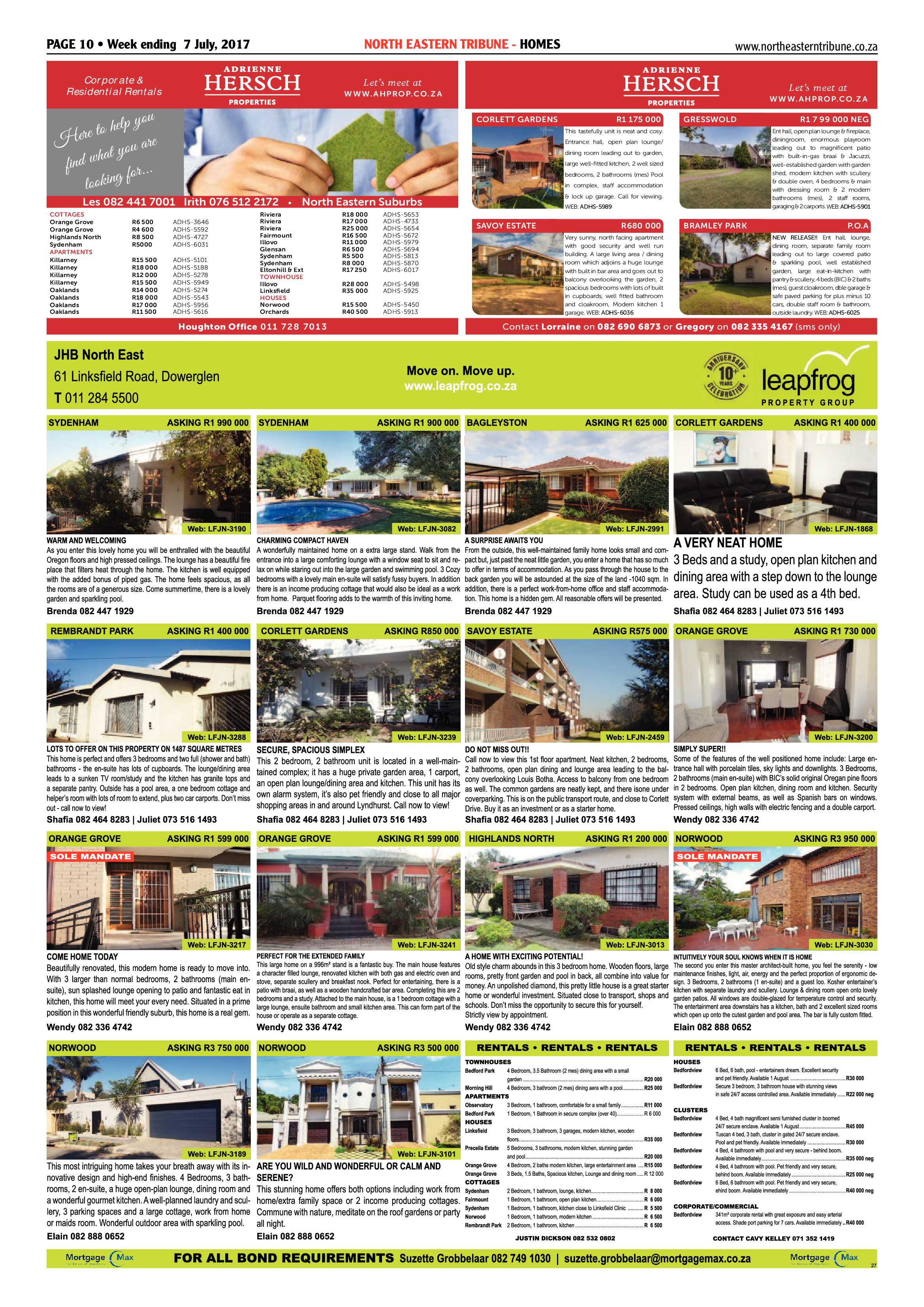 North Eastern Tribune 7 July 2017 page 10