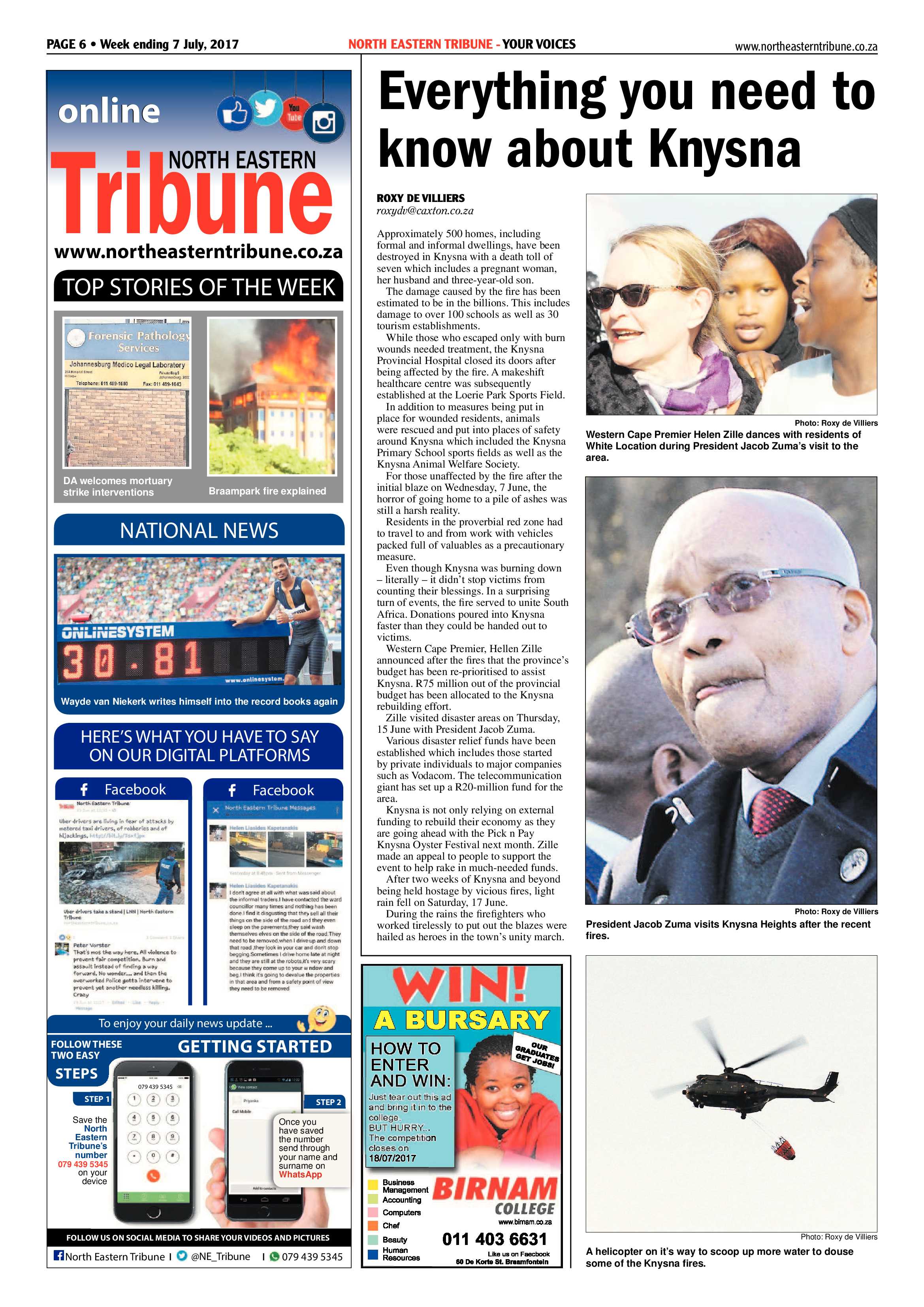 North Eastern Tribune 7 July 2017 page 6