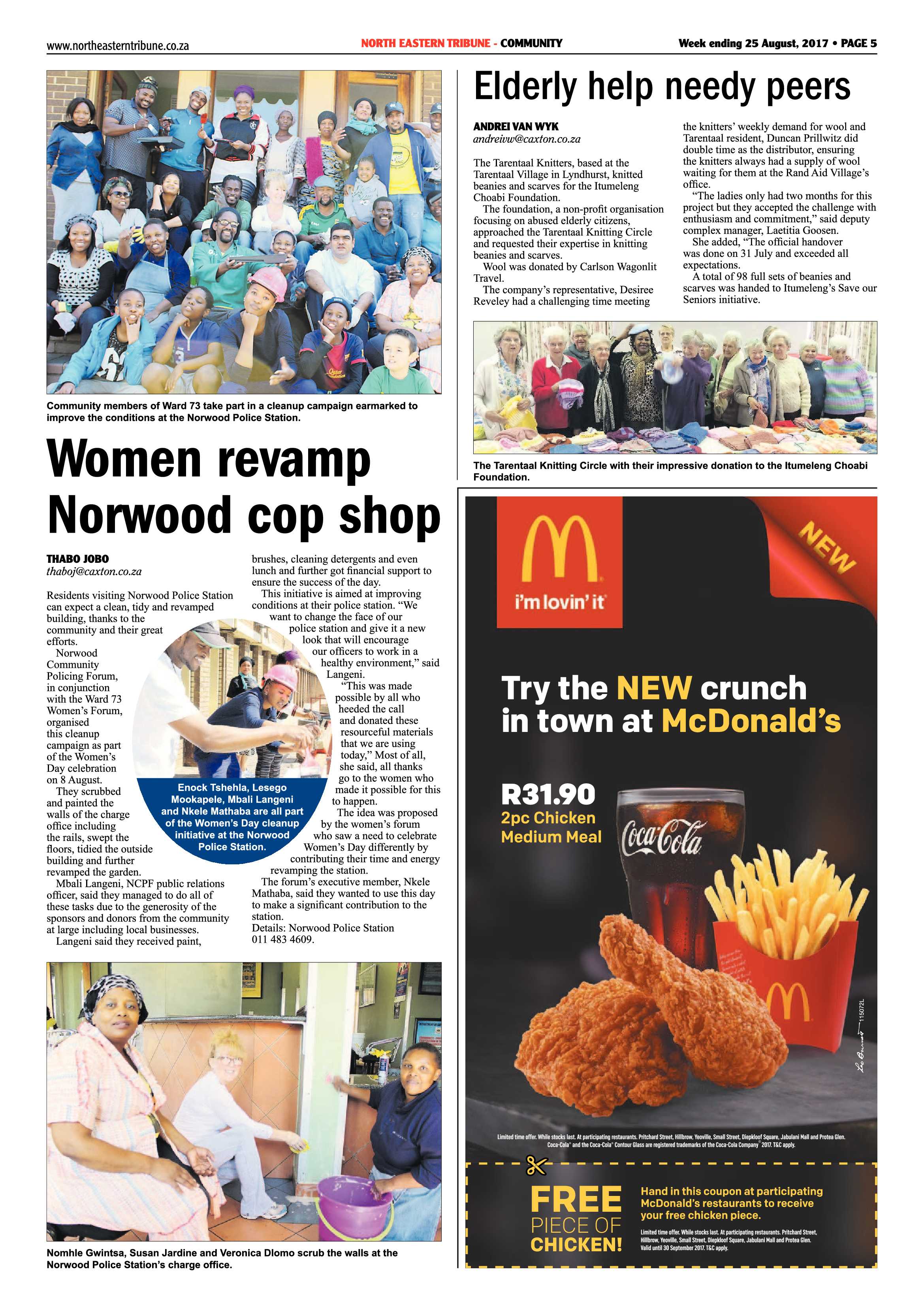 North Eastern Tribune 25 August 2017 page 5