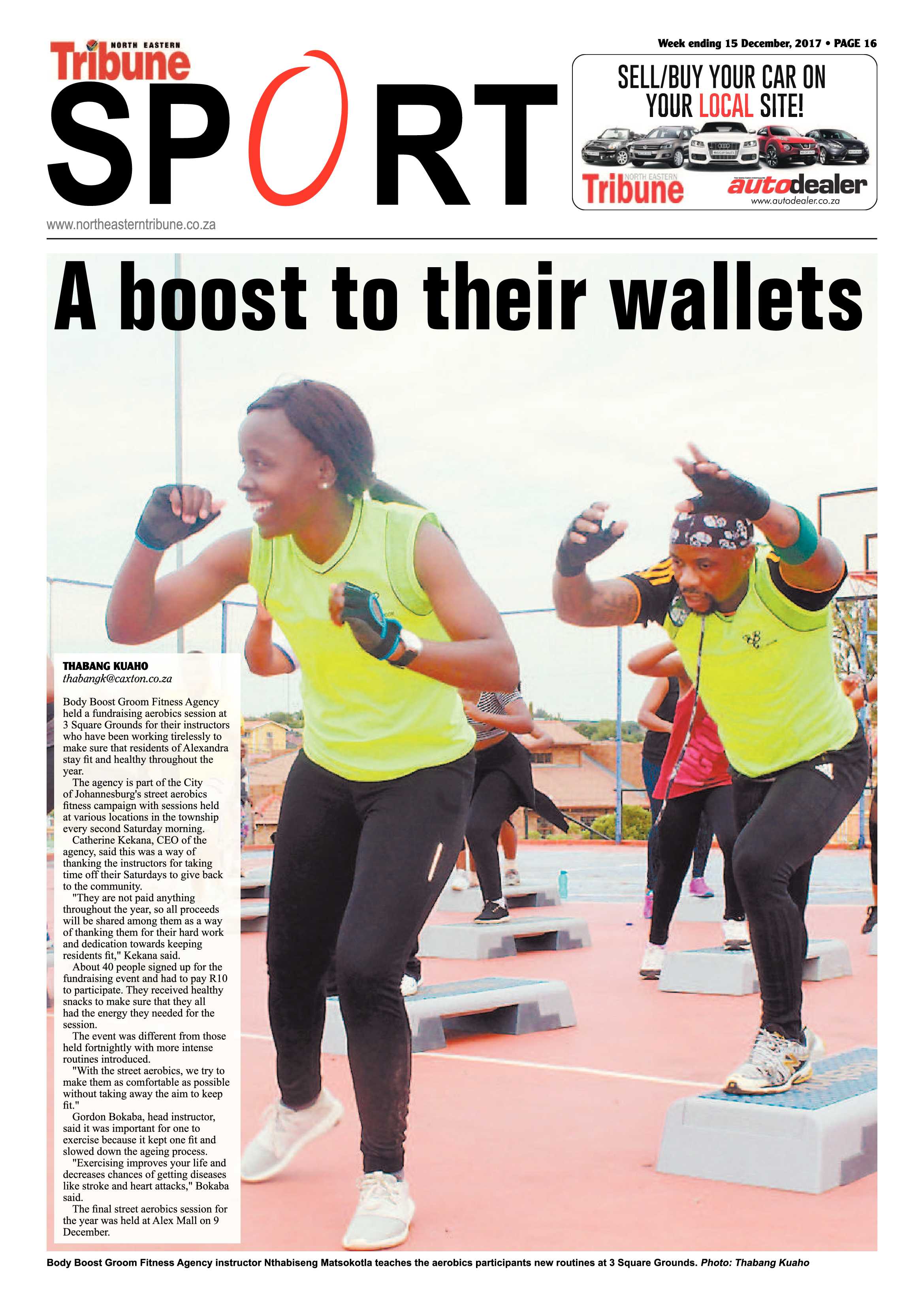 North Eastern Tribune 15 December 2017 page 16