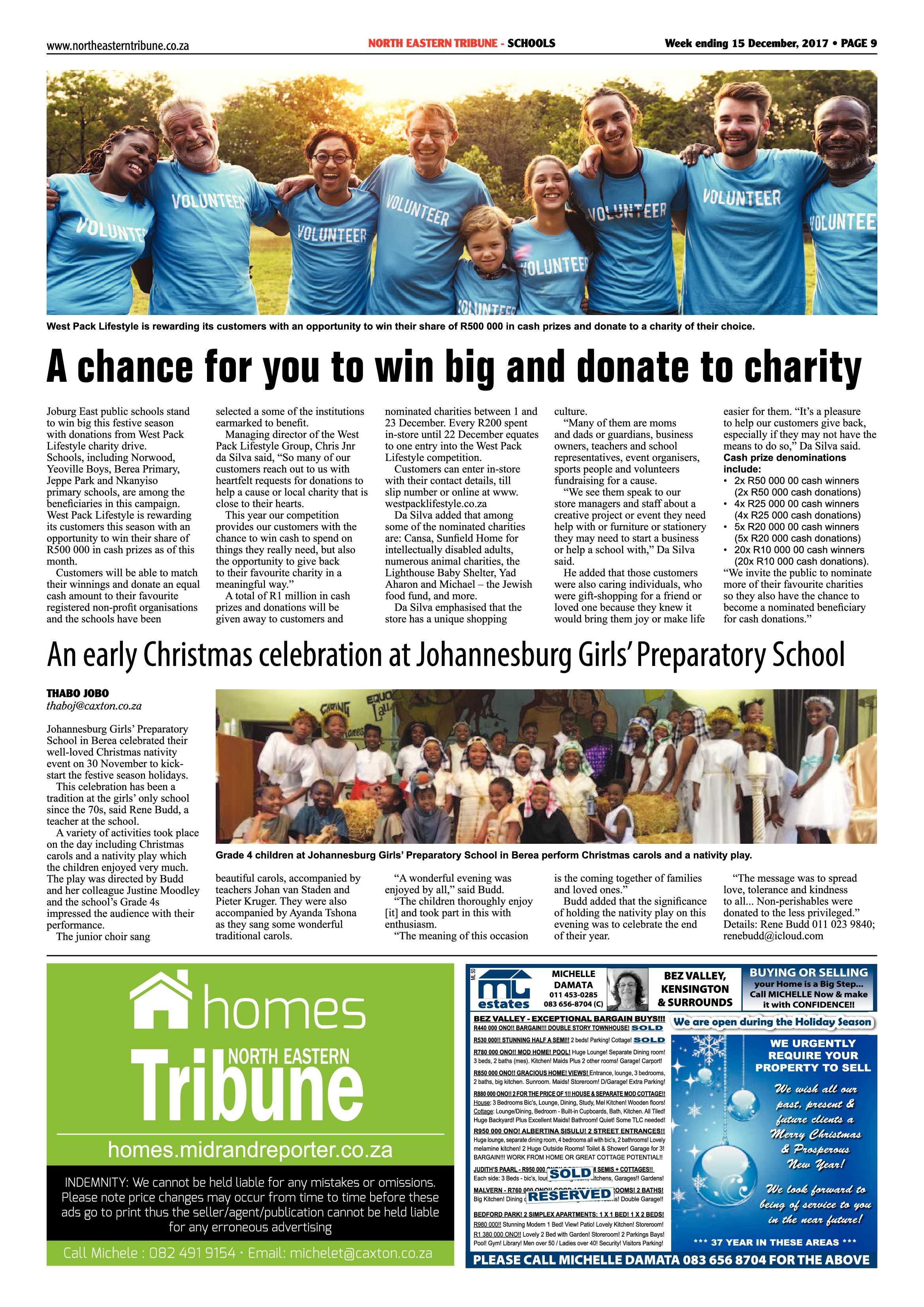 North Eastern Tribune 15 December 2017 page 9